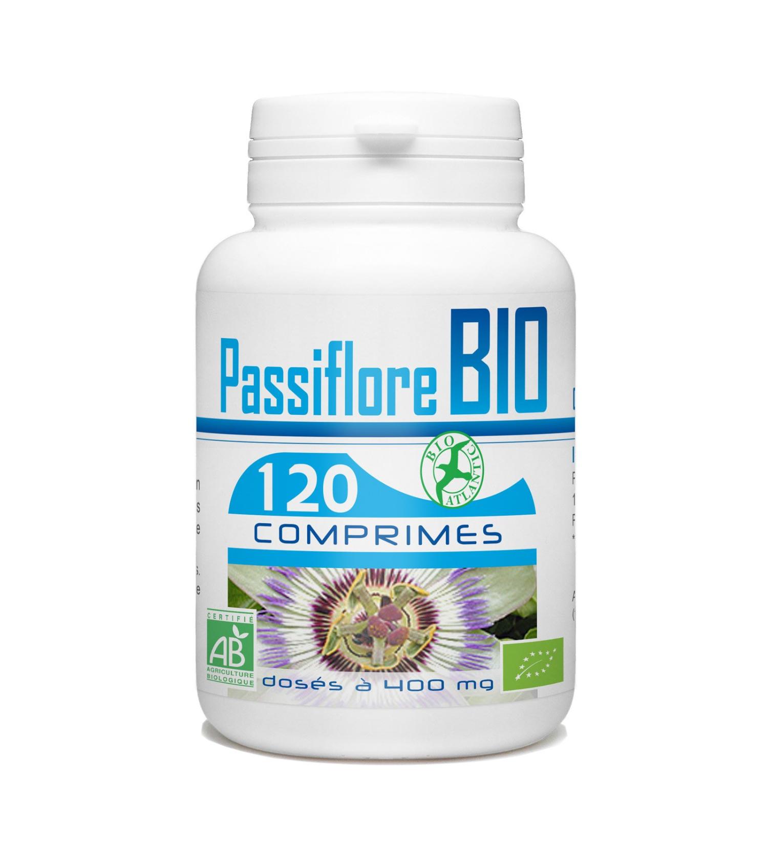 Passionflower Organic - 400 mg - 120 Tablets - Buy Online on GoSupps.com