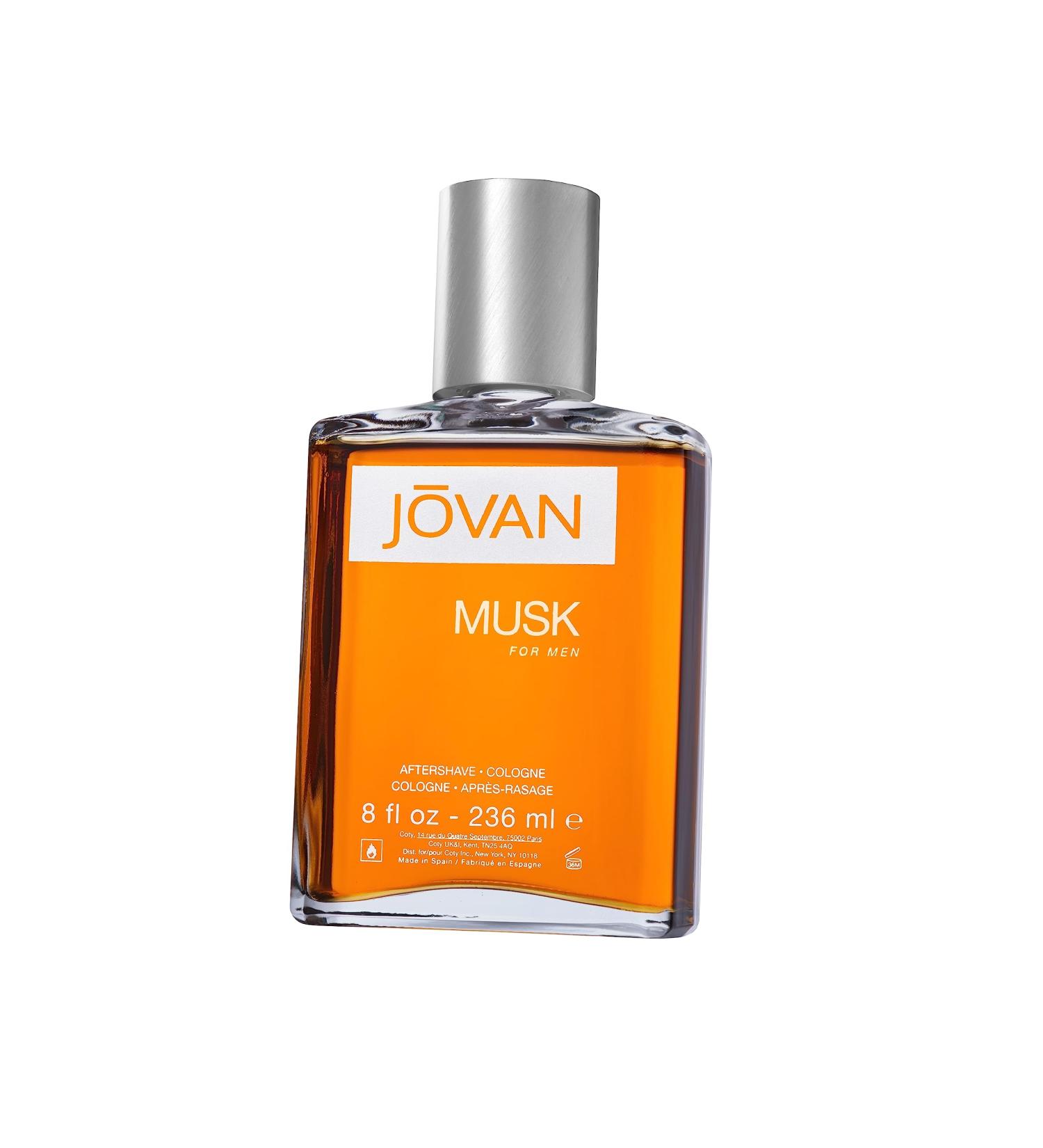 Jovan Musk for Men Aftershave 8 fl oz (Pack of 1) Notes of Carnation Lavender and Amber Men's Fragrance Long Lasting Everyday Fragrance - Buy Online on GoSupps.com