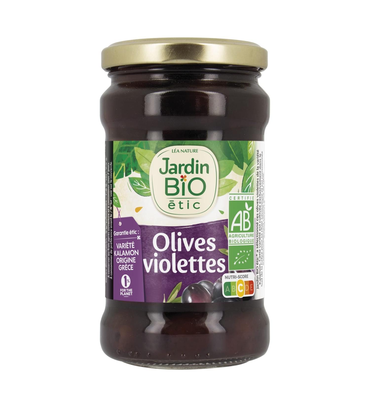 Jardin BiO tic - Purple Olives - Greece 300 g - Buy Online on GoSupps.com
