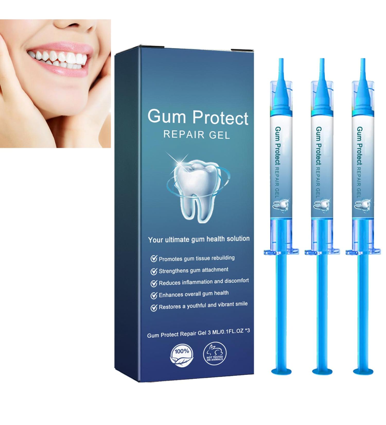 Kohde Gums Offspring Gel - Natural Gum Repair & Therapy Gel for Alleviating Gum Loss | 3ml | 3PCs | Optimal Gum Care - Buy Online on GoSupps.com