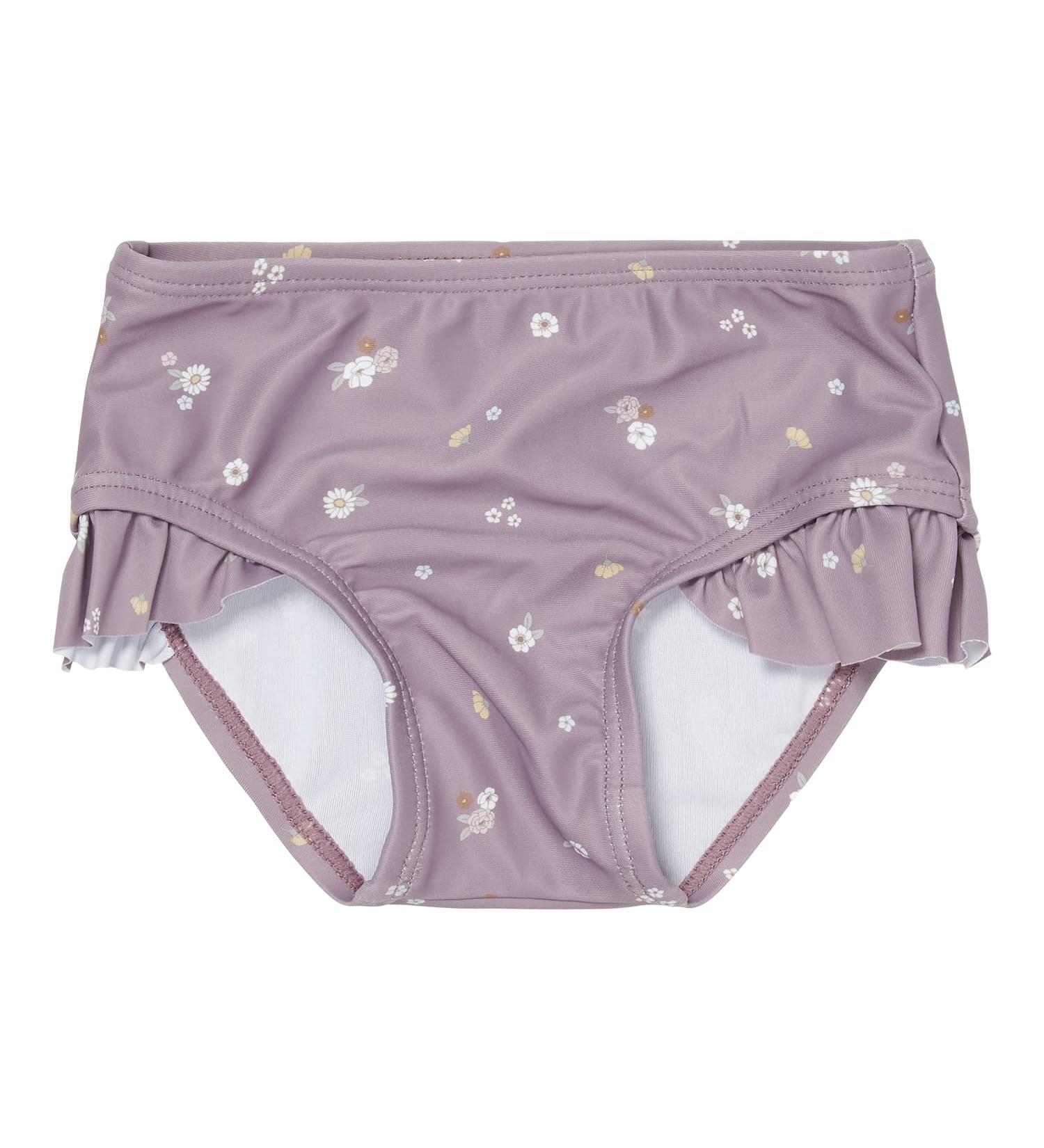 Little Dutch Swim Shorts with Ruffles - UV Protection UPF 50+ - Mauve Blossom Size 86/92 - International Shipping - Buy Online on GoSupps.com