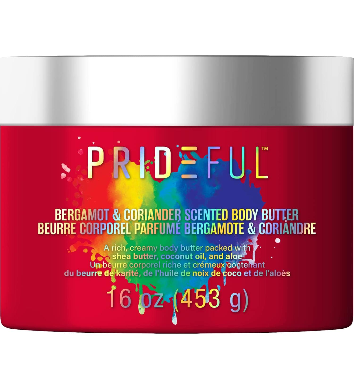 Prideful Body Butter 10.5 oz | Bergamot & Coriander - Hydrating & Nourishing - International Shipping Available - Buy Online on GoSupps.com