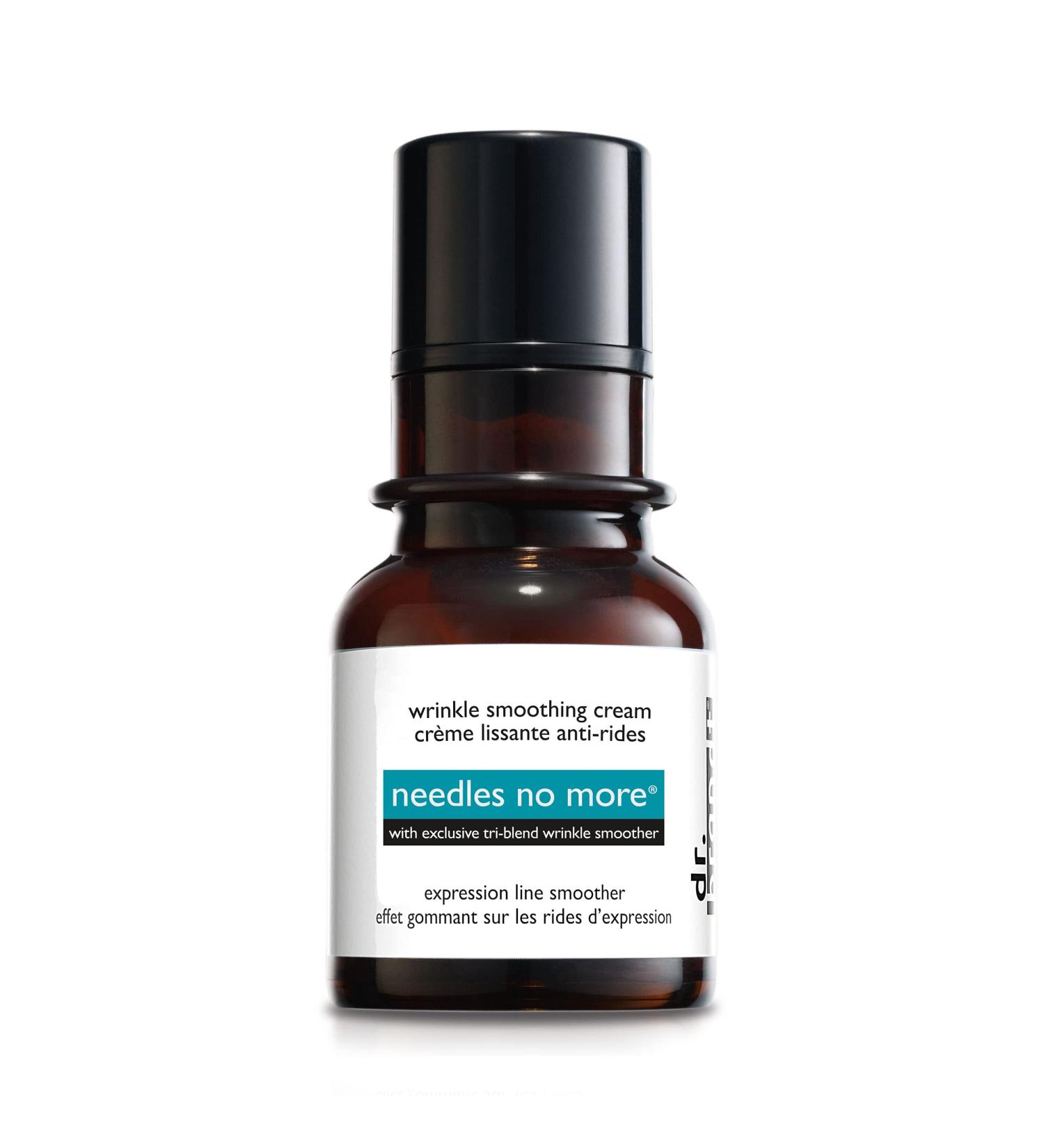 Dr. Brandt Needles No More Wrinkle Smoothing Cream - Lightweight Cream for Expression Lines, Wrinkles, and Firm Skin (0.5oz) - Buy Online on GoSupps.com