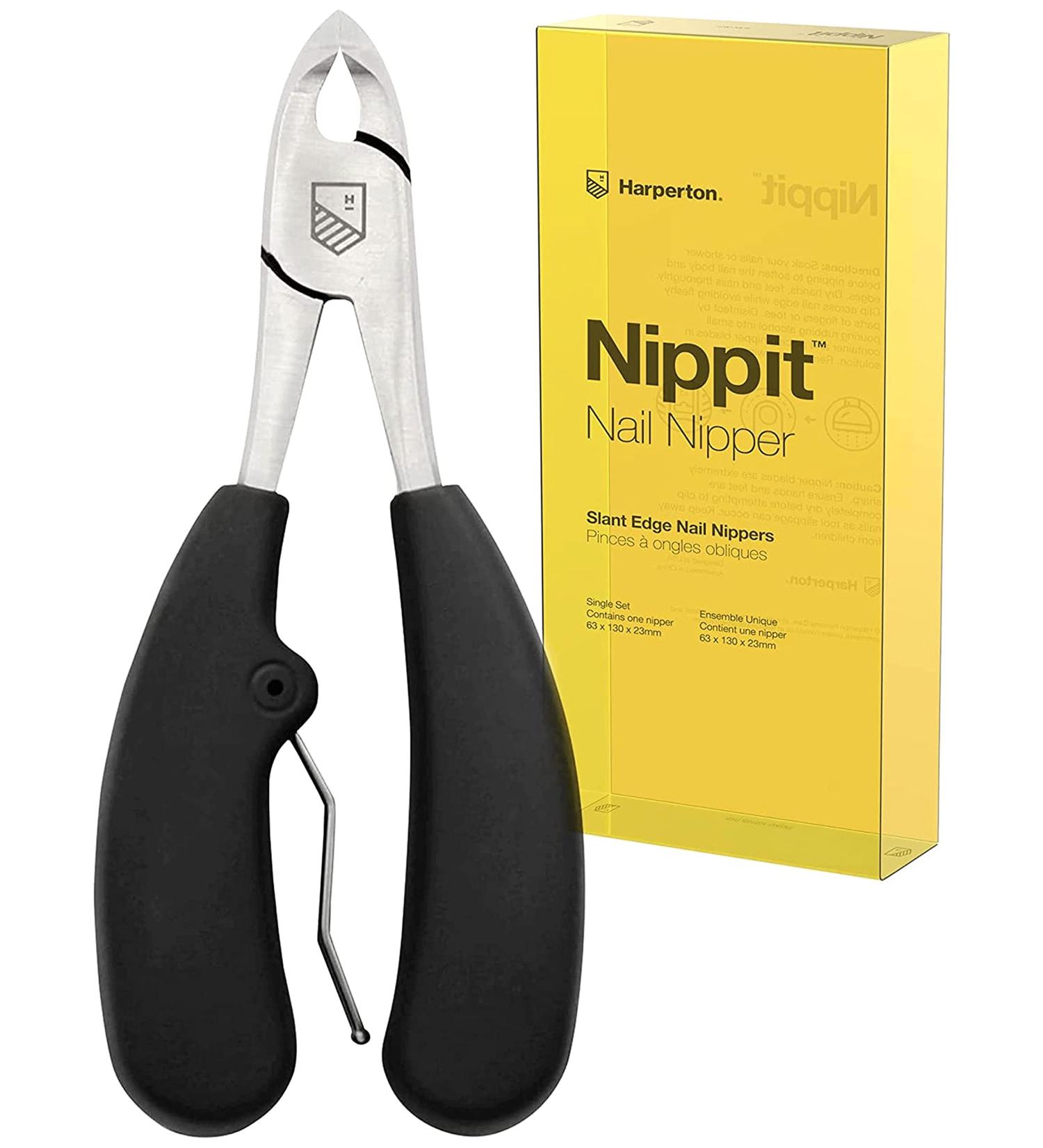 Harperton Podiatrist Toenail Clippers - Precision Nail Clipper for Thick or Ingrown Toenails - Buy Online on GoSupps.com