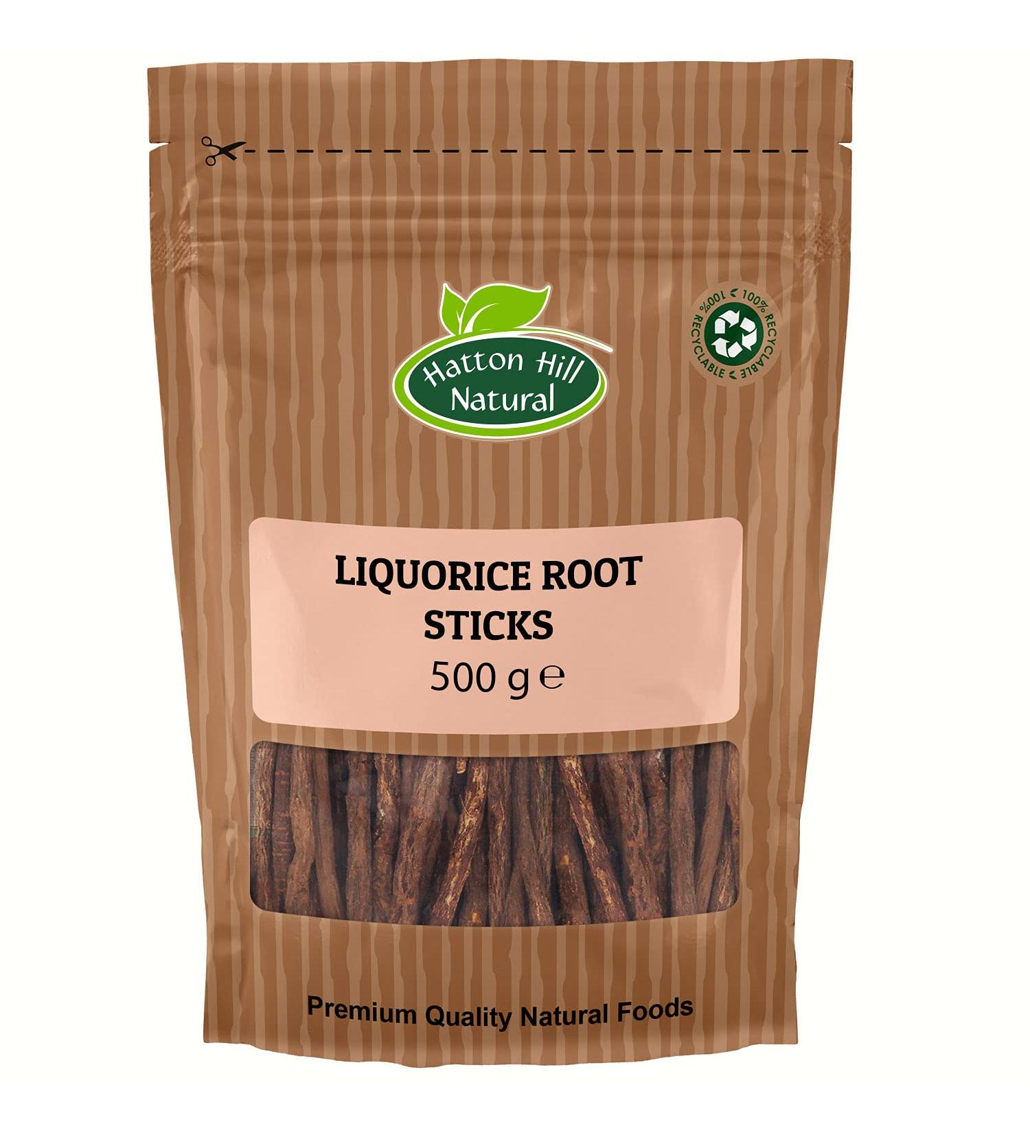 Liquorice Root Sticks 500g by Hatton Hill - Free UK Delivery