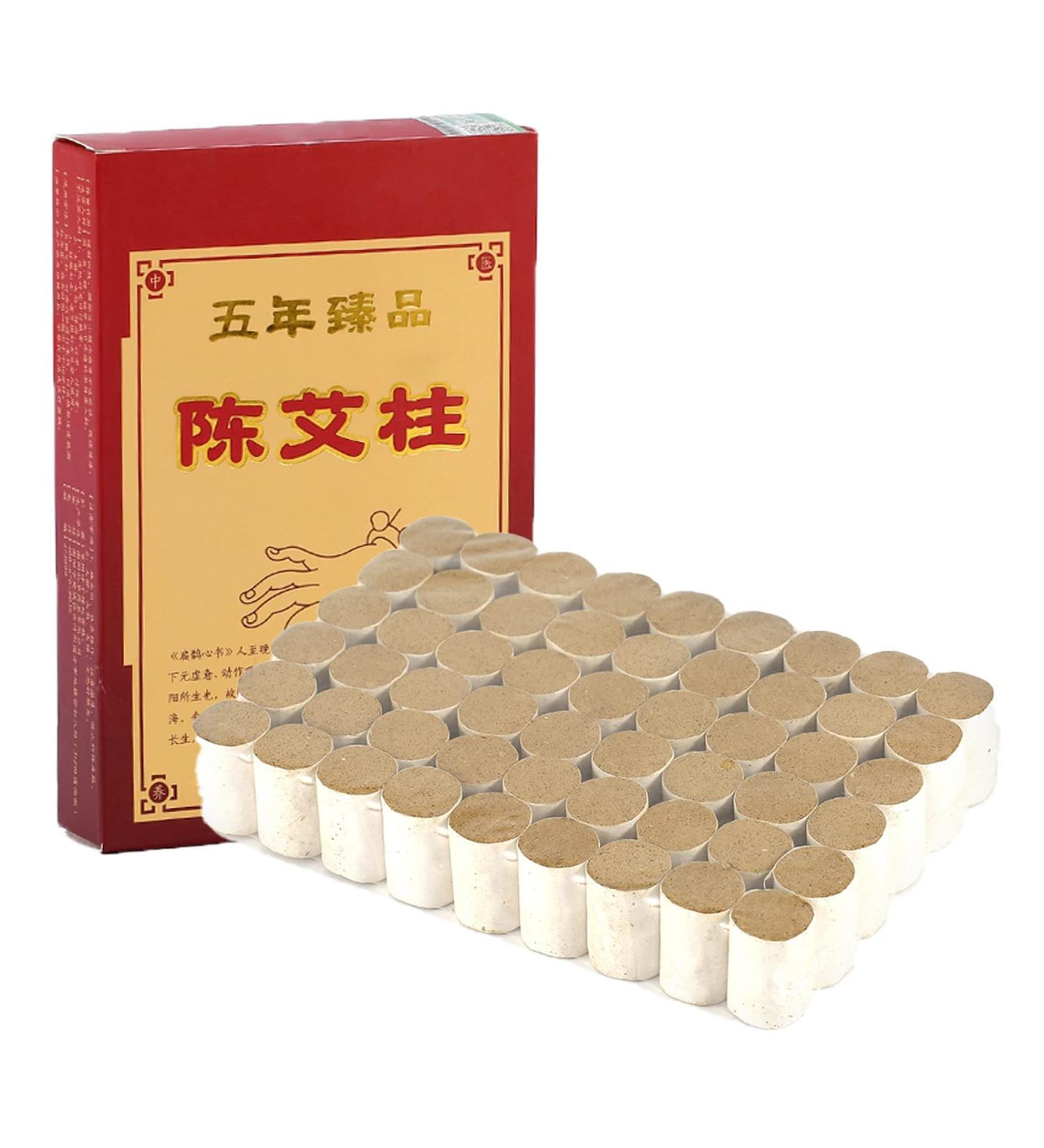 54pcs Moxibustion Sticks - Pure Moxa Roll for Fatigue Relief | Moxi Cone Sticks for Kids (5 Years Old) - Buy Online on GoSupps.com
