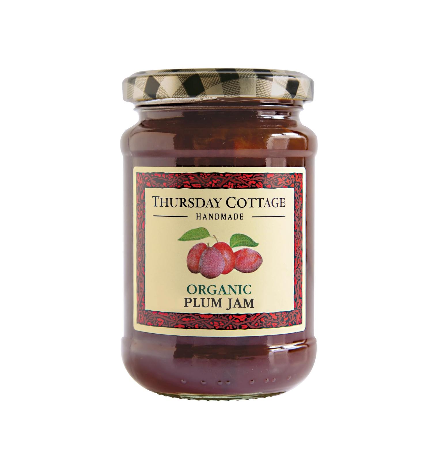 Thursday Cottage Organic Plum Jam 6x340g - Buy Online on GoSupps.com