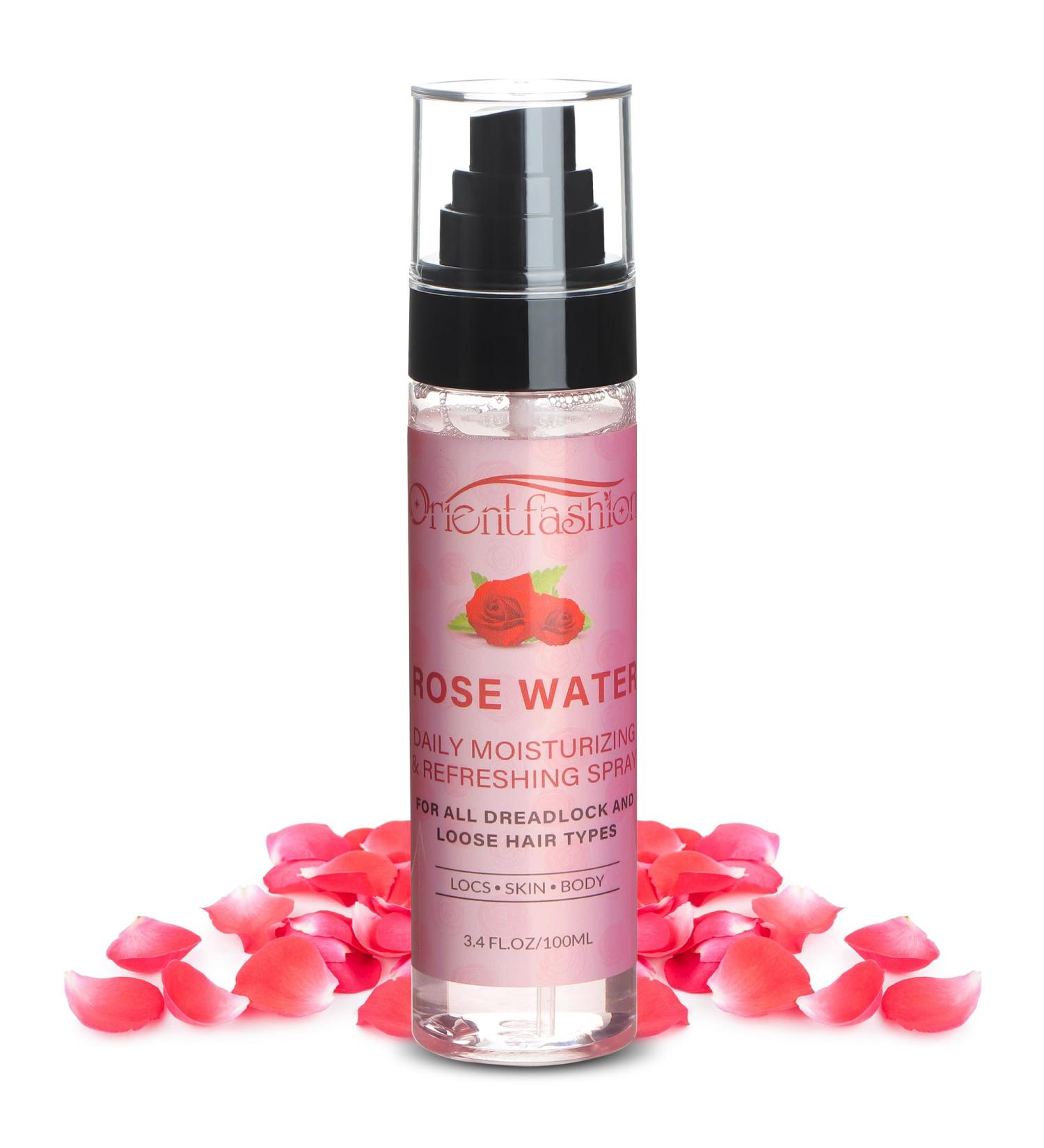 Moisturizing Refreshing Spray for Locs - Rose Water and Peppermint Hair Scalp Moisturizer Natural Loc Care and Maintenance (Rose 3.4 Fl oz) Rose 1.13 Fl Oz (Pack of 3) - Buy Online on GoSupps.com