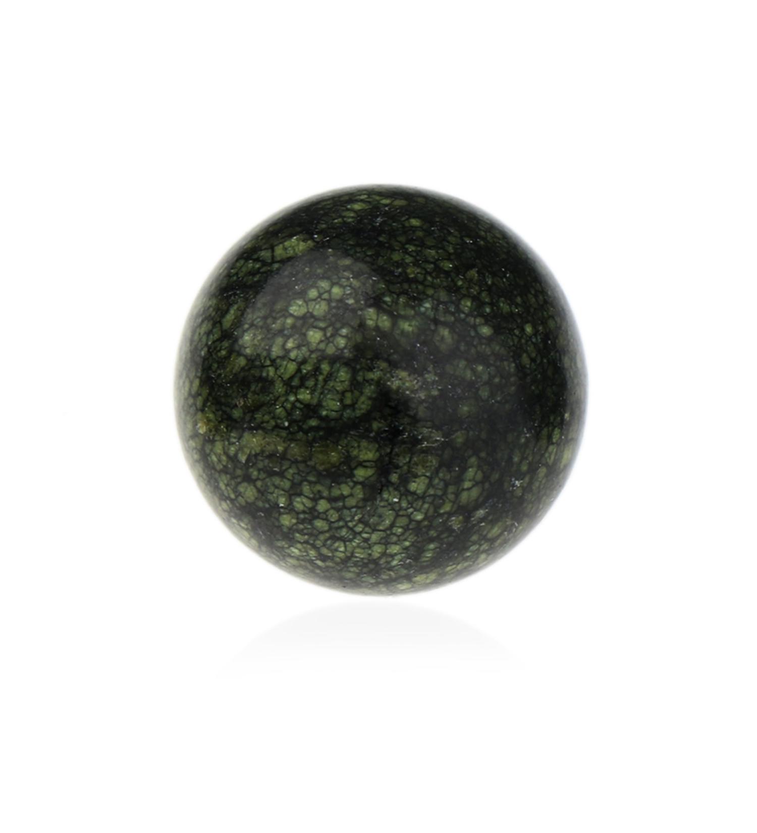 NKlaus Natural Serpentine Snake Skin Crocodile - 30mm Healing Gemstone Decoration | Shop Internationally - Buy Online on GoSupps.com