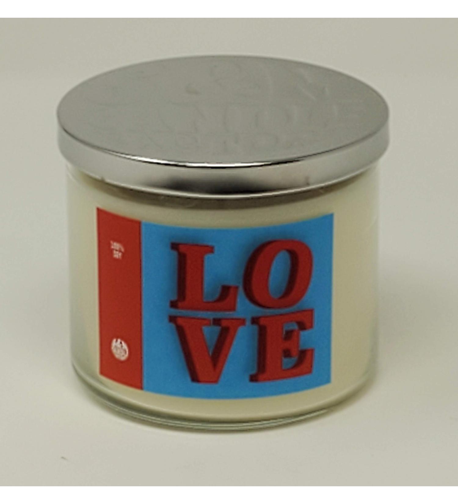 Shop Clearance: Love Candle - Romantic 3 Wick Soy Candle | Valentine's Day Love Spell | Made in USA - S&M Candle Factory - Buy Online on GoSupps.com