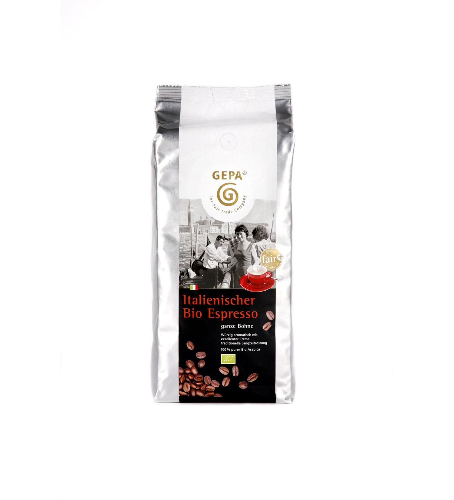GEPA Italian Espresso, pack of 1 (1 x 1 kg) – Organic