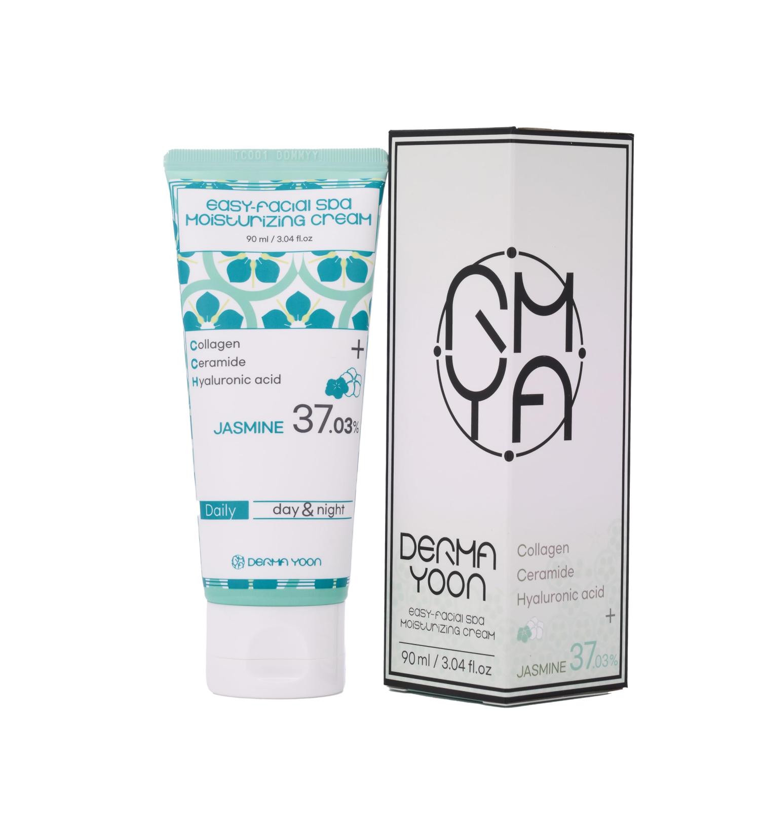 Jasmine 37% Daily Moisturizer - Korean Face Cream 3oz Spa Moisturizing Cream for Hydrated Skin - Buy Online on GoSupps.com
