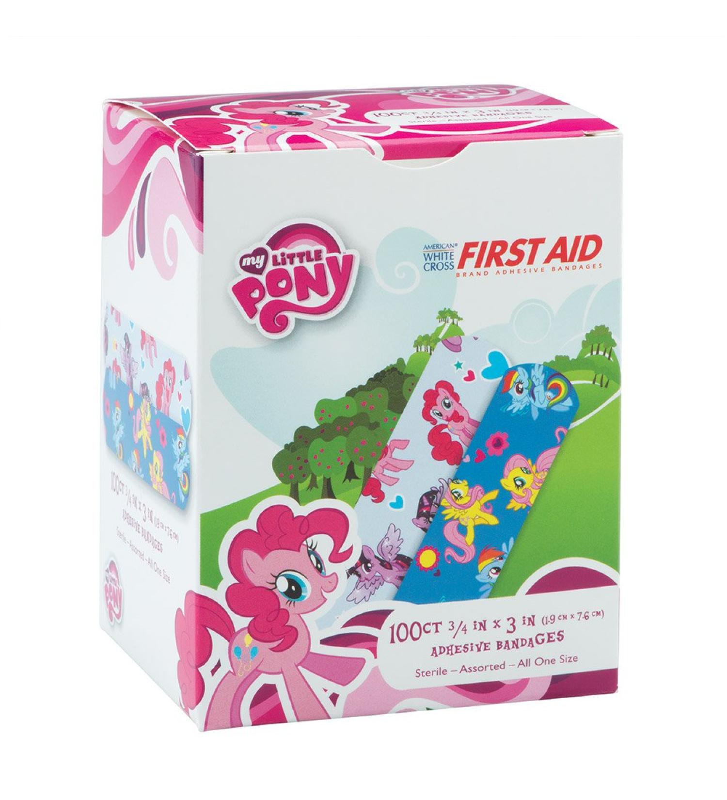 My Little Pony Bandages - First Aid Supplies - 100 per Pack 1 Pack