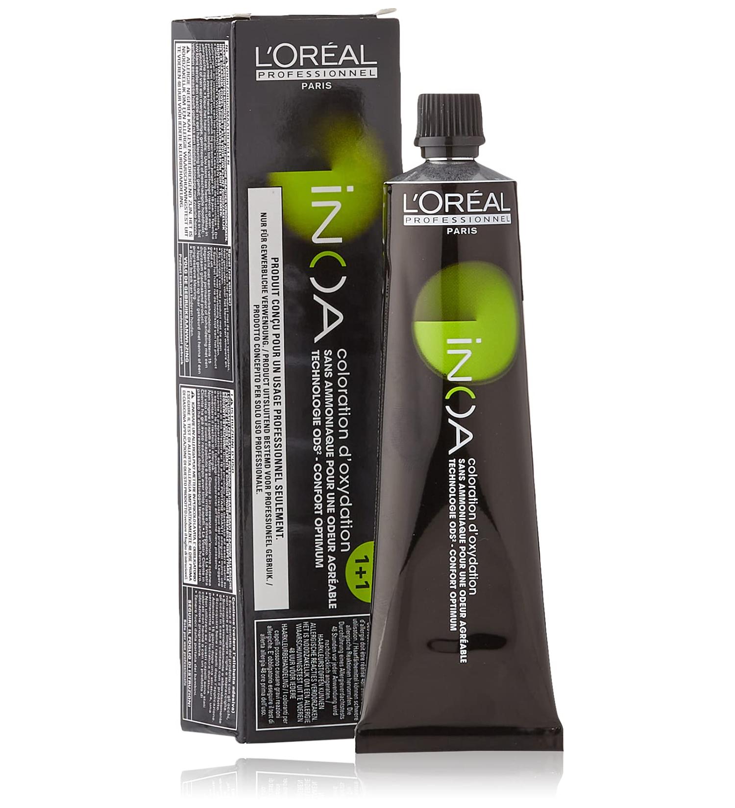 L'Or al Professionnel Inoa Permanent Hair Colour No.7.42 Medium Blonde Copper Iris 60 ml - Buy Online on GoSupps.com