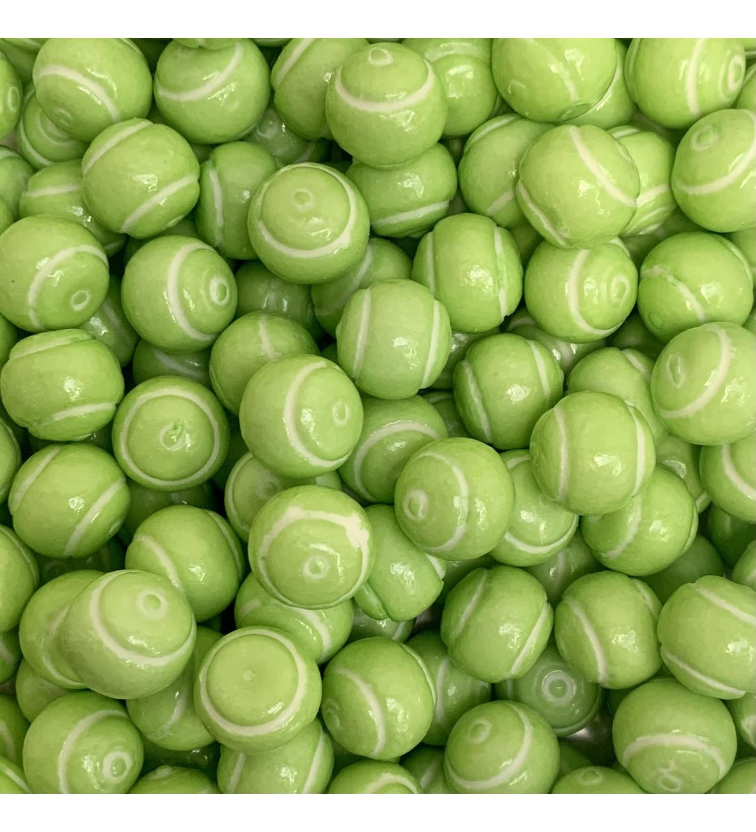 Tennis Balls Bubblegum 200g Treat Bag by The Gourmet Sweet Company