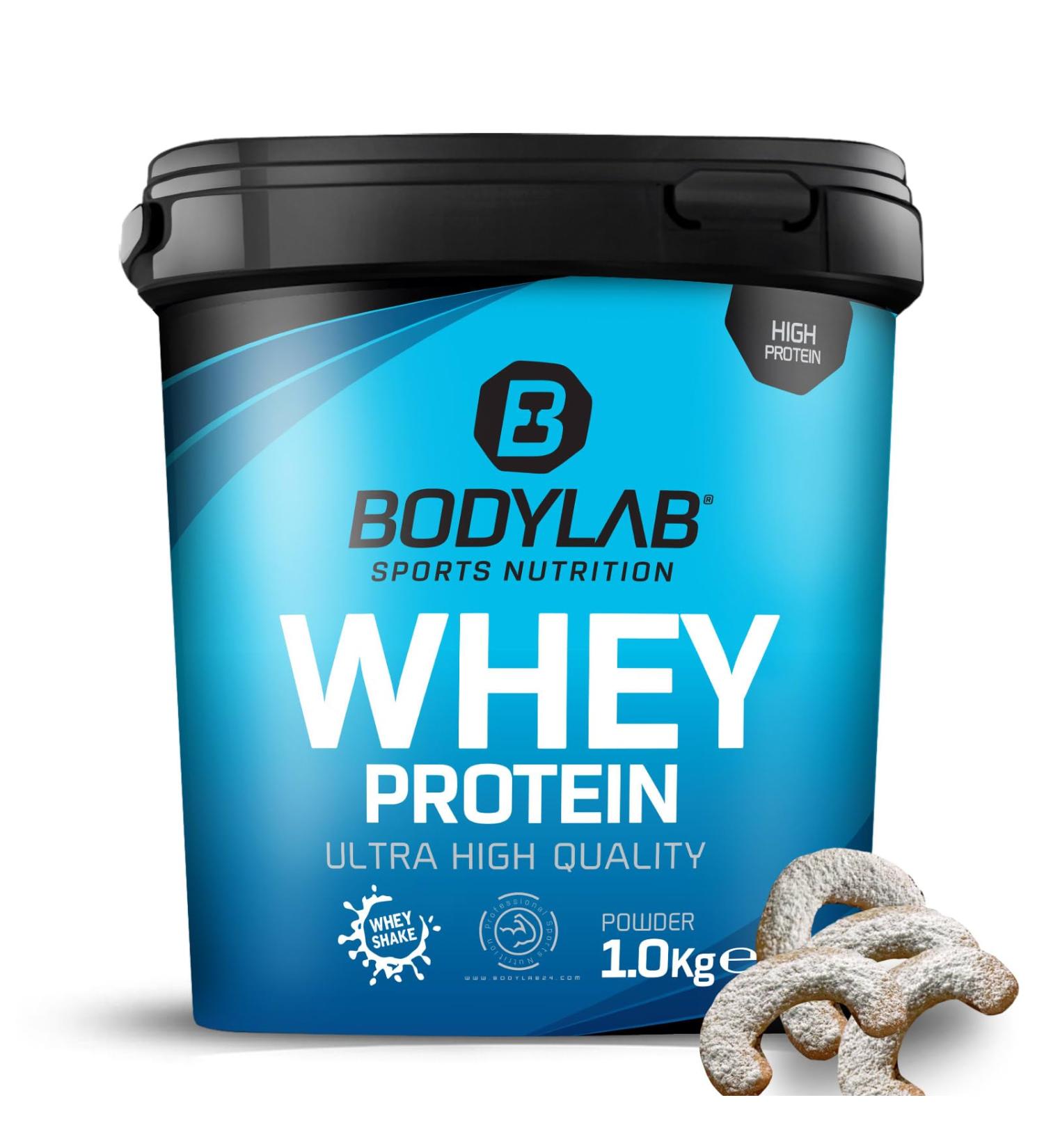 Bodylab24 Whey Protein Powder - Nut Crescents 1kg | Premium Quality & Fast International Shipping - Buy Online on GoSupps.com