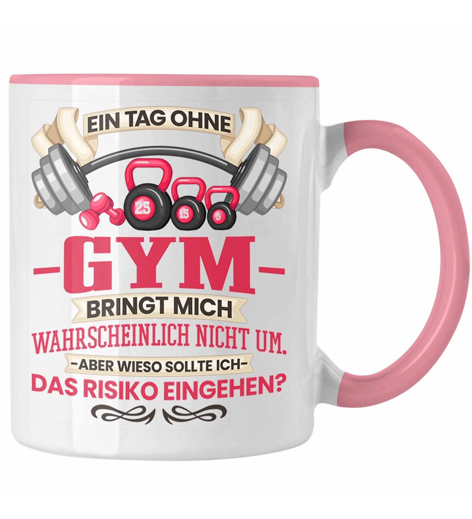 Buy Trendation Gym Mug - Perfect Fitness Gift for Fitness Enthusiasts (Pink) - International Shipping Available - Buy Online on GoSupps.com