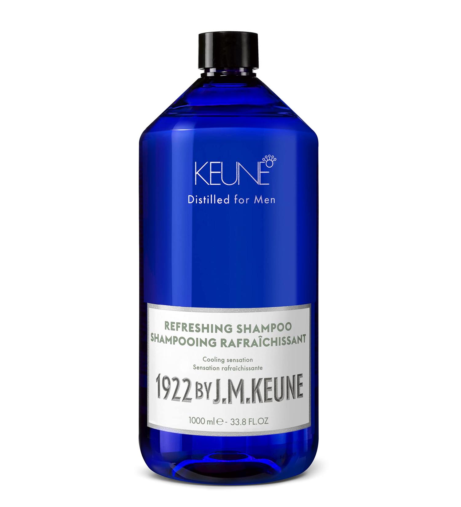 Keune 1922 Refreshing Shampoo 1000ml - refreshing shampoo - Buy Online on GoSupps.com
