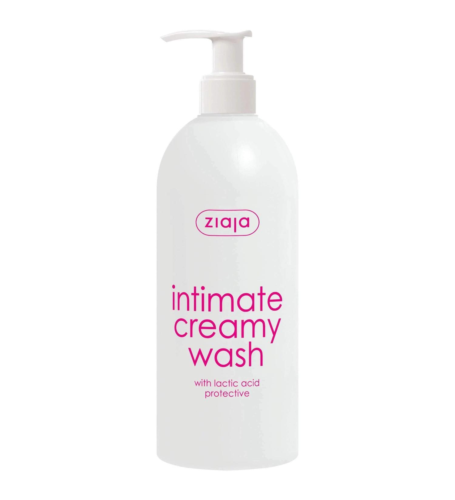 Creme -Waschlotion for the intimate region with lactic acid - protecting 500ml by Ziaja // Kremowy P Yn do Higiemy Inymnej Z Kwasem Mlekowym Ochronny 500ml - Ziaja