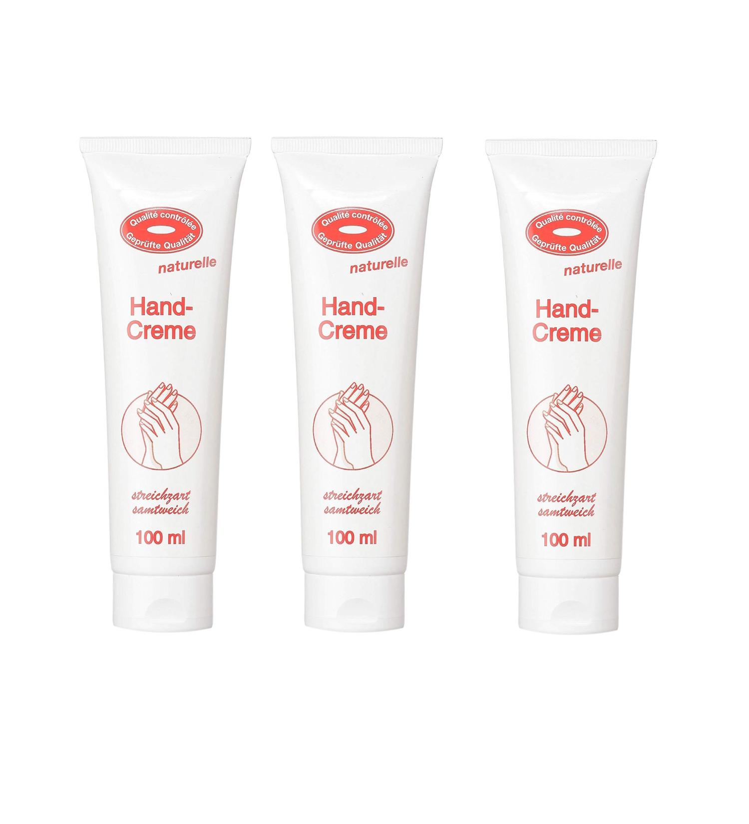 Mosadal hand cream 3x 100 ml - ensures velvety soft skin for dry and cracked skin 300 ml