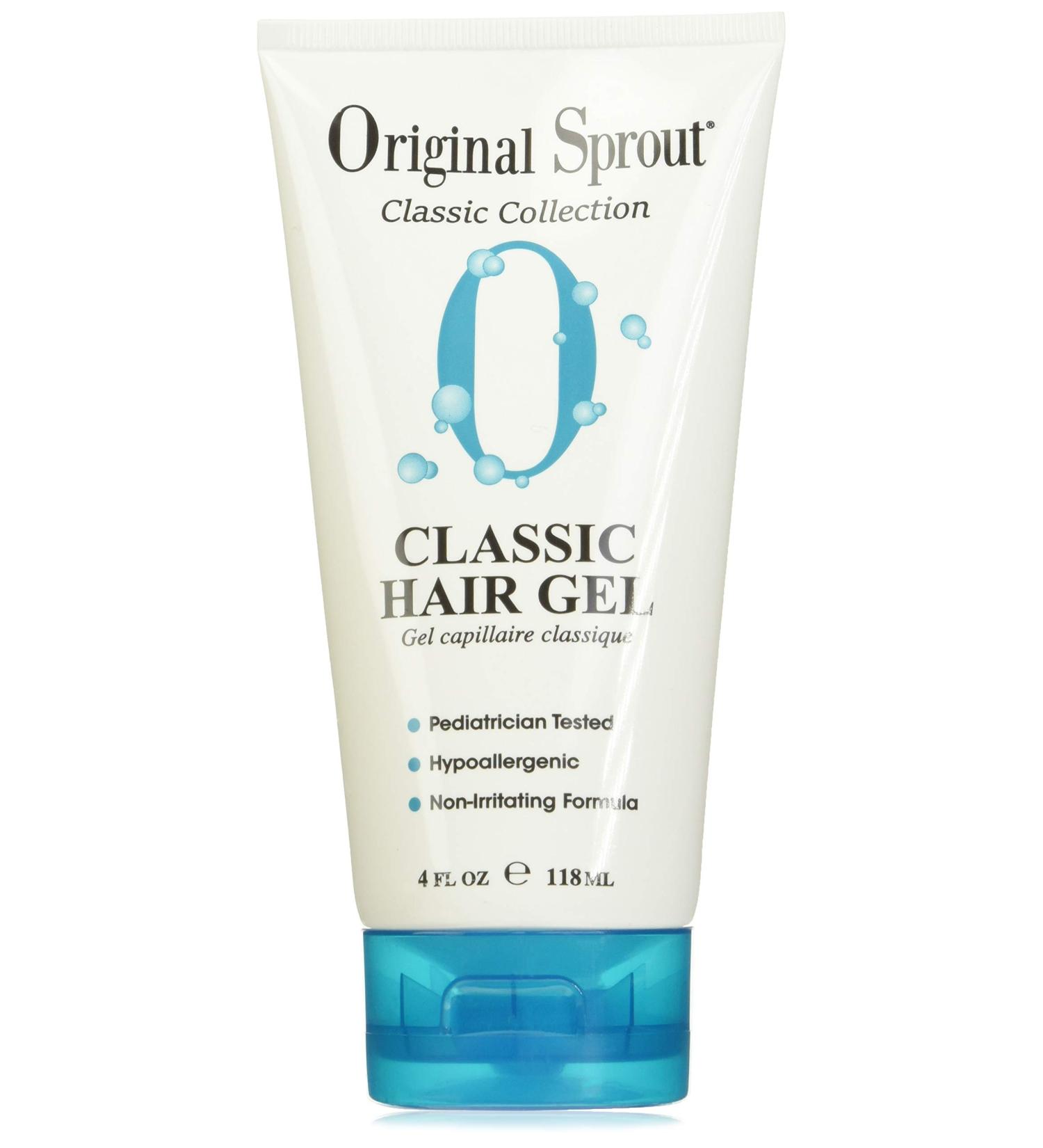 Original Sprout Classic Hair Gel 4 fl oz | Natural Hair Styling Gel for Kids & Adults - Buy Online on GoSupps.com
