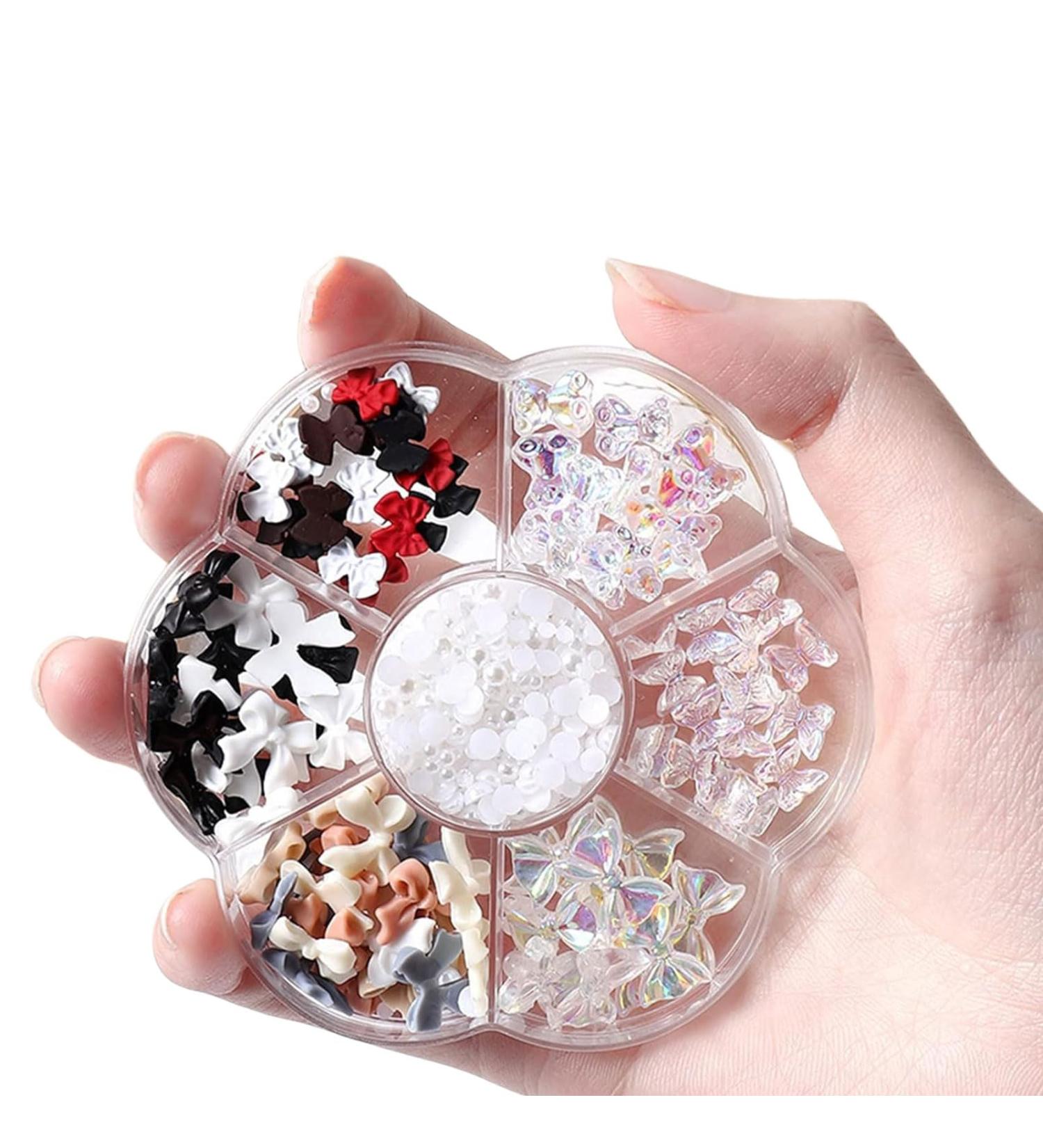 Nail Art Decorations | 3D Charms Rhinestones & Accessories for Stunning Nail Designs - Buy Online on GoSupps.com