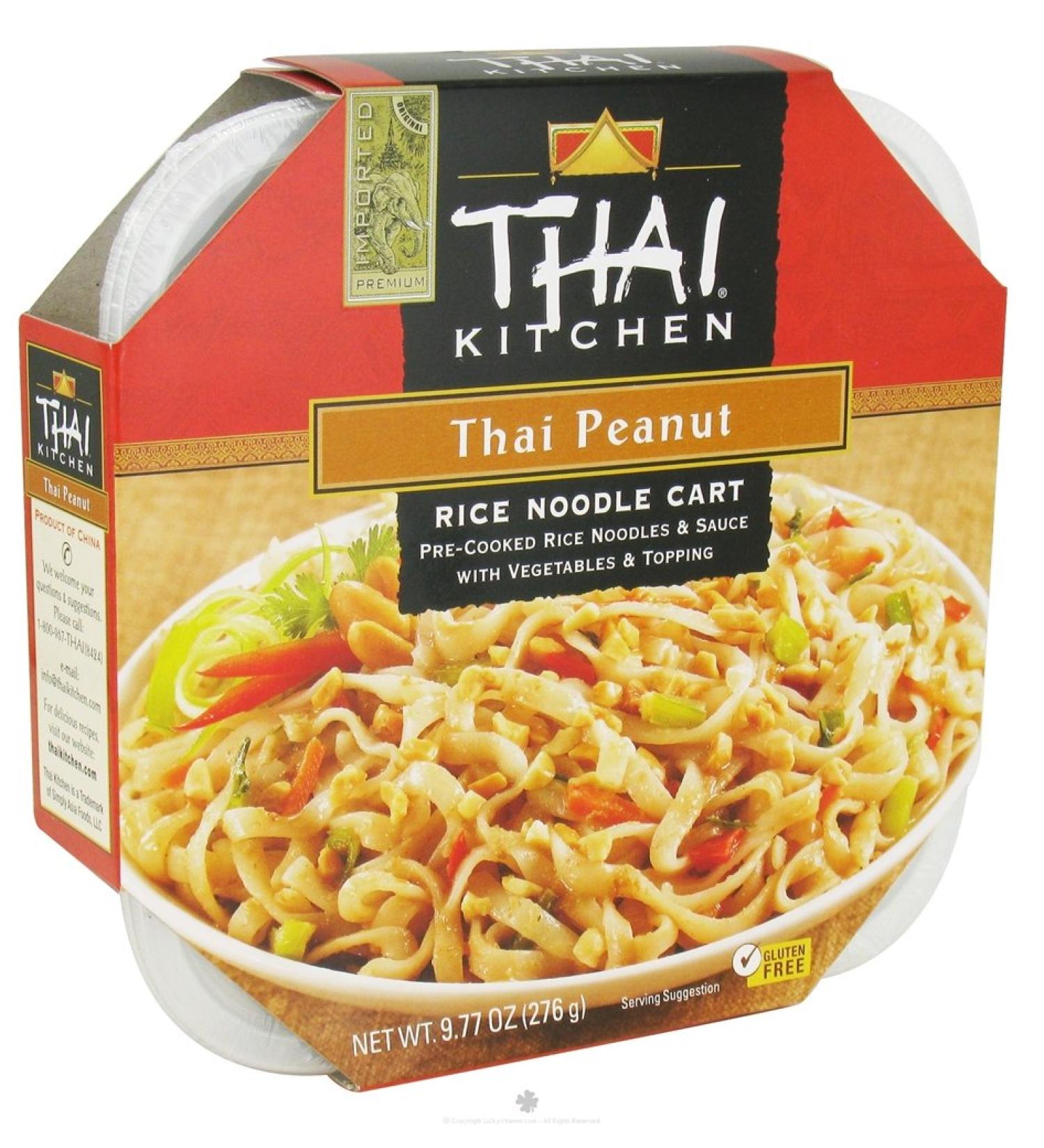 THAI KITCHEN Noodle Rice Thai PNUT GF 9.77 OZ (Pack of 6)