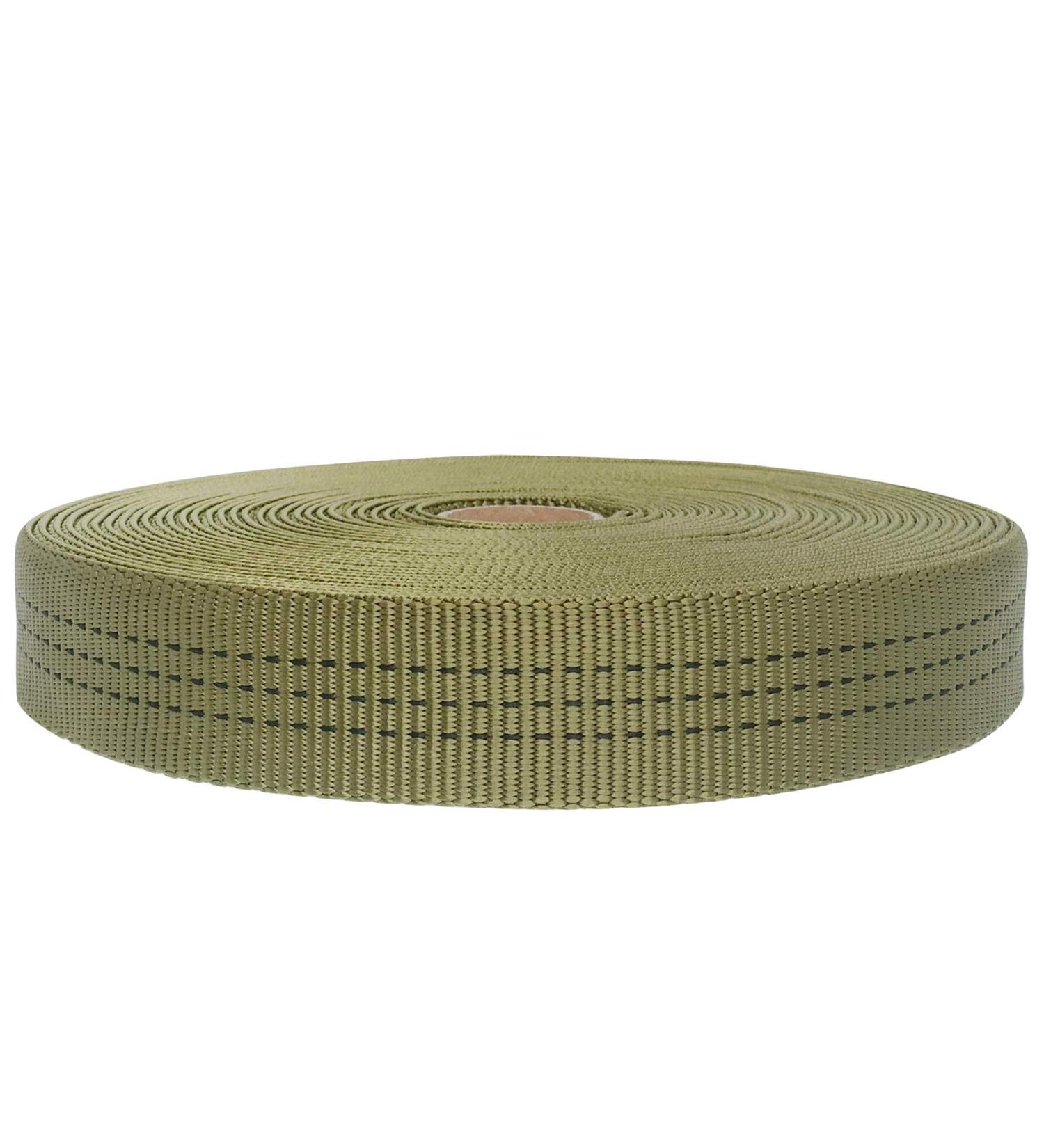 GM CLIMBING 1 Nylon Tubular Webbing Tape - UIAA Certified, 4000lb Heavy Duty for Climbing & Rescue - Olive, 10 Yards - Buy Online on GoSupps.com
