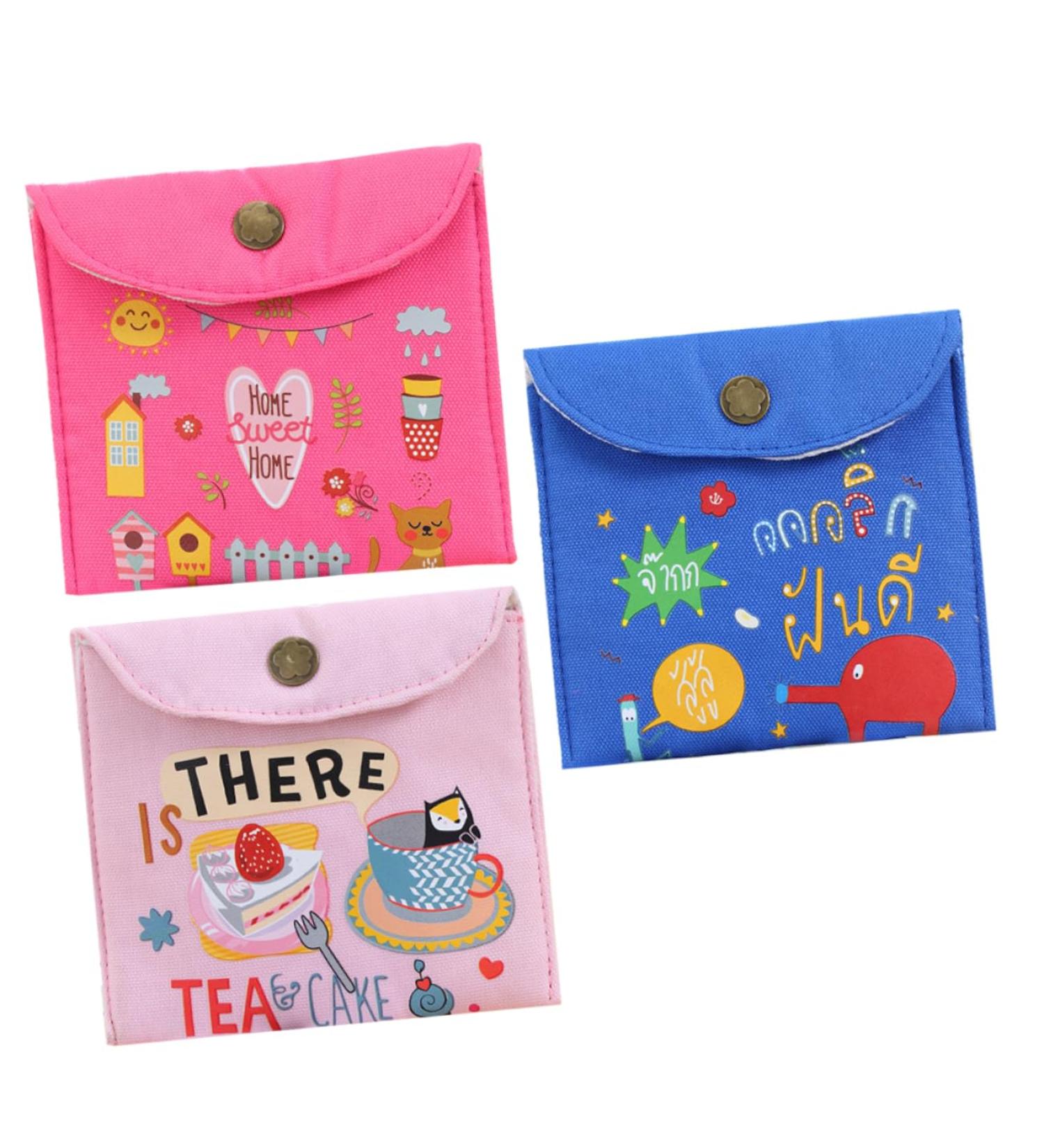 Aboofan 6-Piece Women's Breastfeeding & Motherhood Coin Wallet | Multifunctional Storage for Napkins & Pads - Buy Online on GoSupps.com