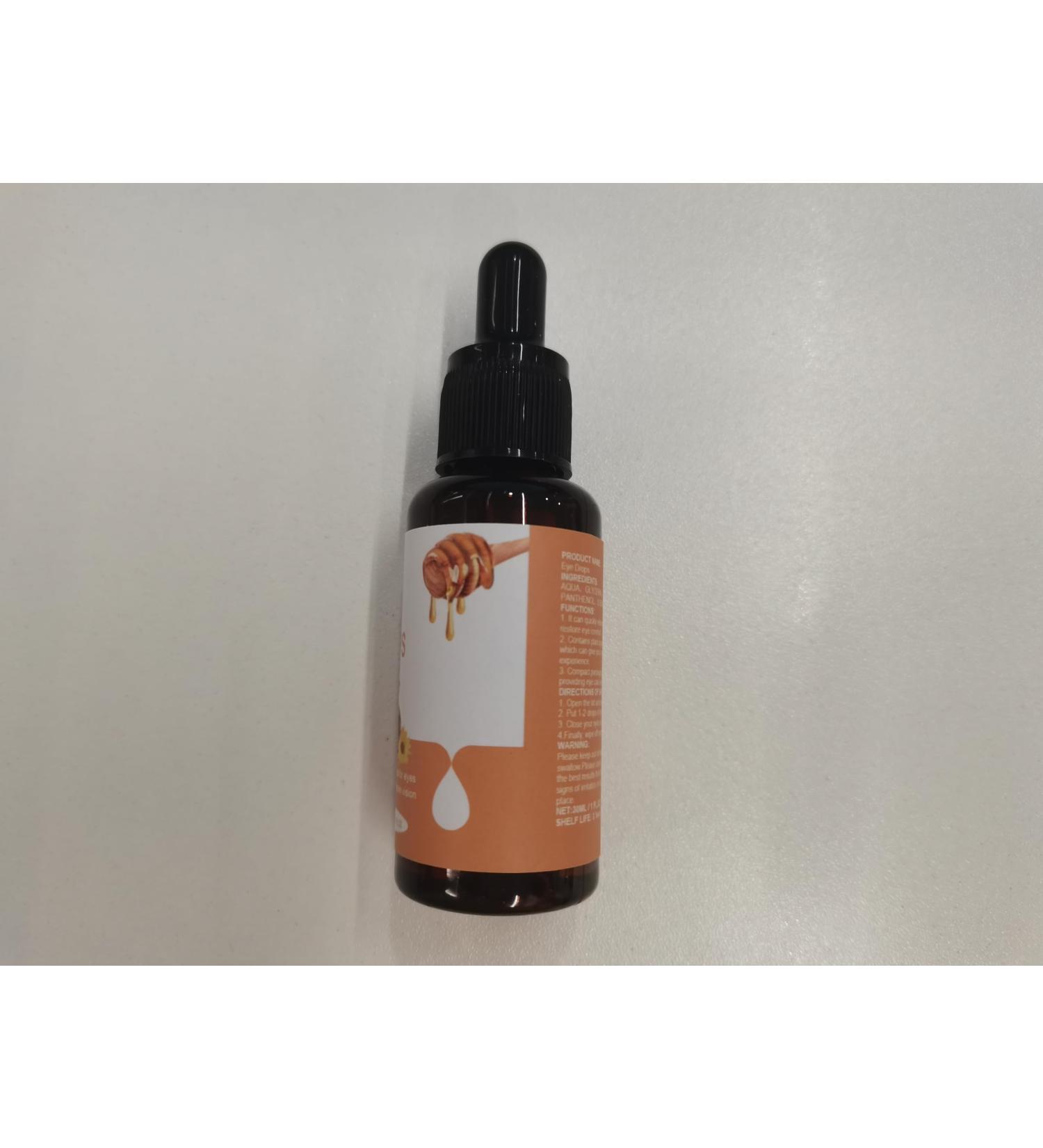 Honey Eye Care 2 Pack for Dry Eyes Relief and Moisturizing Portable Size 1FL.OZ Each