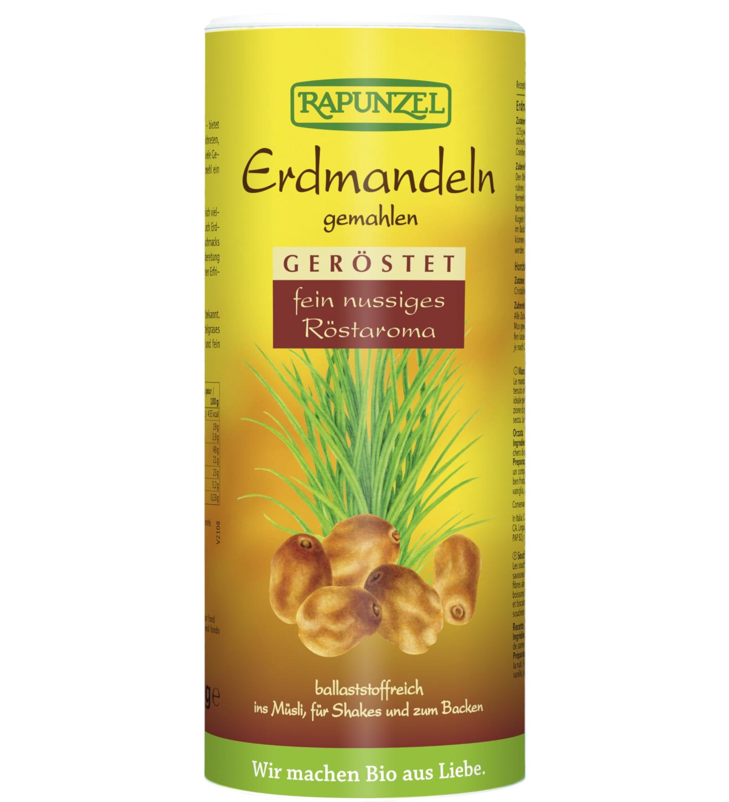 Rapunzel Organic Tiger Nuts ground roasted (6 x 300 gr) 300 g (pack of 6)