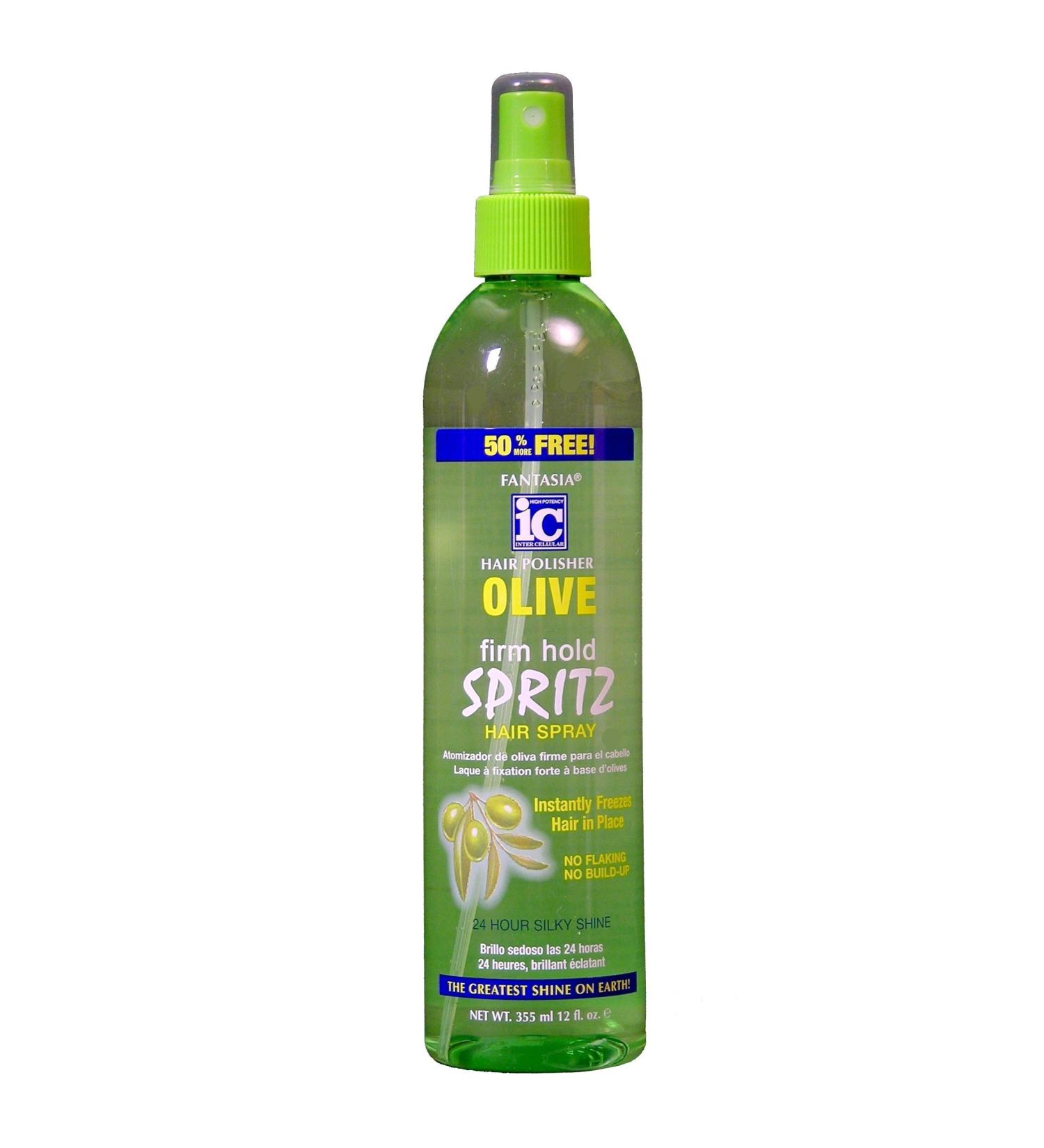 Fantasia Olive Oil Spritz Hair Spray  12 Fl Oz (651000)