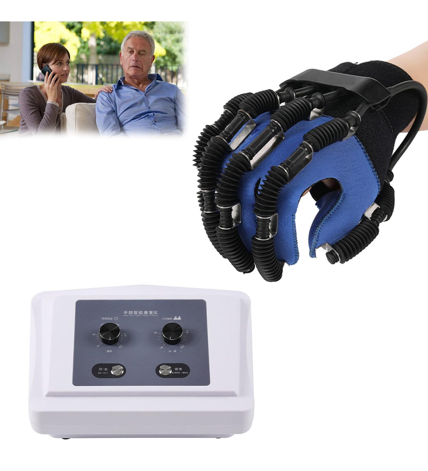 Rehab Equipment Finger Training Rehabilitation Gloves Rehabilitation Robot Hand Stroke Hemiplegia Rehabilitation Training Equipment Left Medium - Buy Online on GoSupps.com