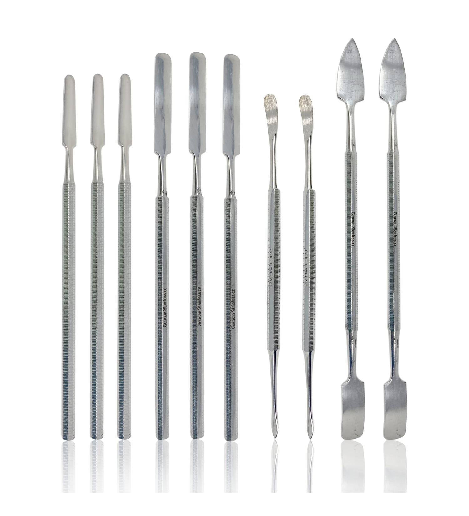 CYNAMED 10-Piece Stainless Steel Spatula Wax & Clay Sculpting Tool Set - Buy Online on GoSupps.com