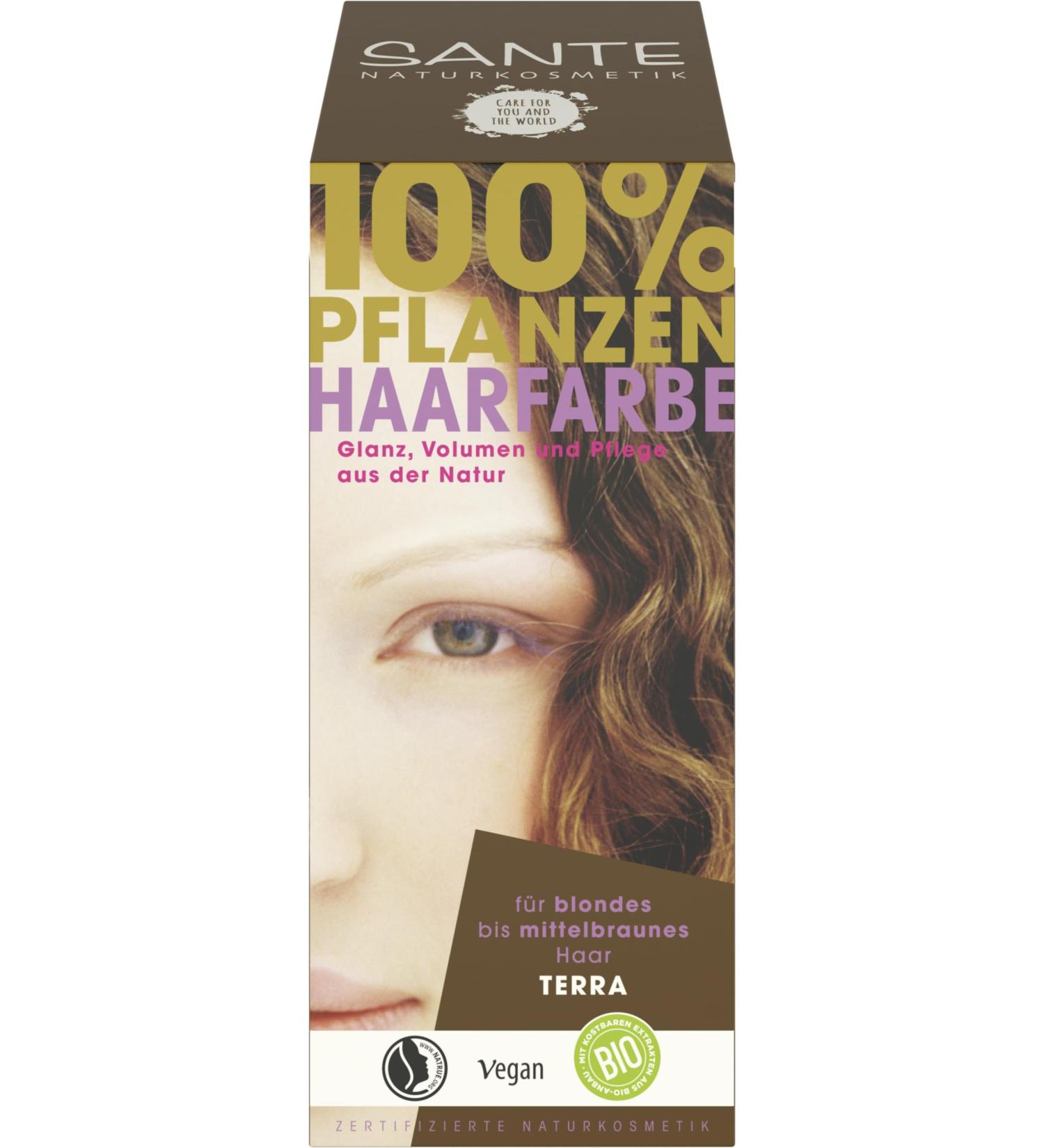 Sante herbal hair colour - terra (6 x 100 gr)