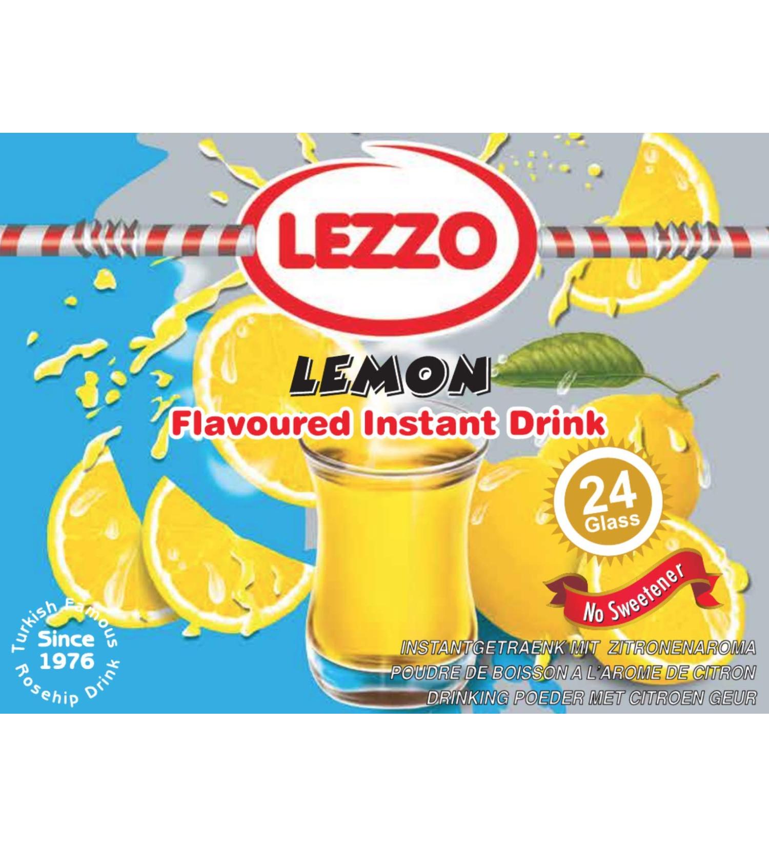 Lezzo Lemon Flavoured Instant Tea (600g) - Refreshing Oralet Blend - Buy Online on GoSupps.com