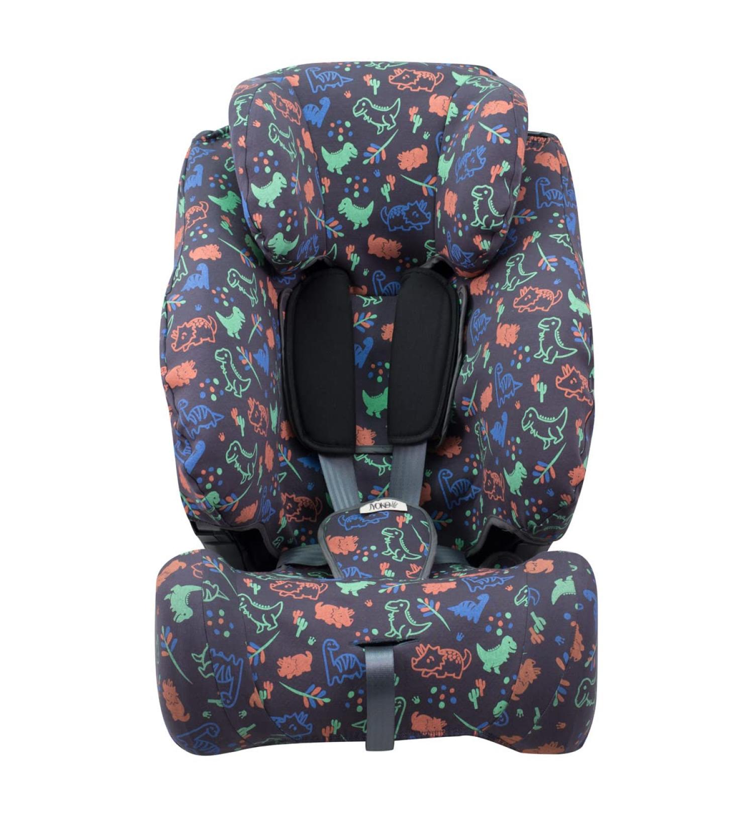 JANABEBE JYOKO Kids Car Seat Cover Liner for Klippan Century & Triofix - Happy Dino Design - Buy Online on GoSupps.com