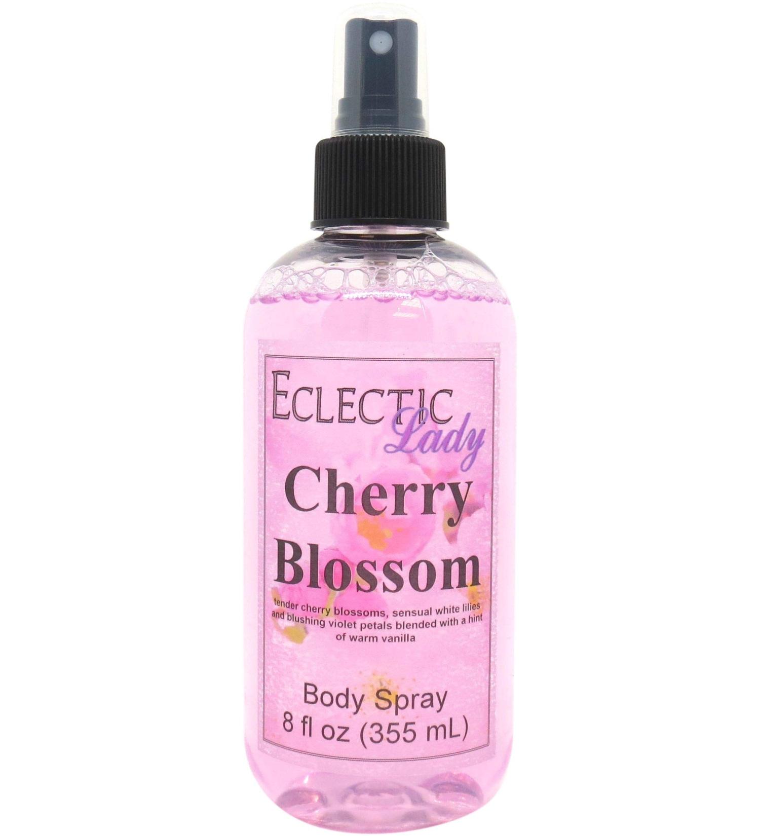 Cherry Blossom Body Spray (Double Strength) 16 ounces Body Mist for Women with Clean Light & Gentle Fragrance Long Lasting Perfume with Comforting Scent for Men & Women Cologne with Soft Subtle 16 Fluid Ounces (Double Strength) - Buy Online on GoSupps.com