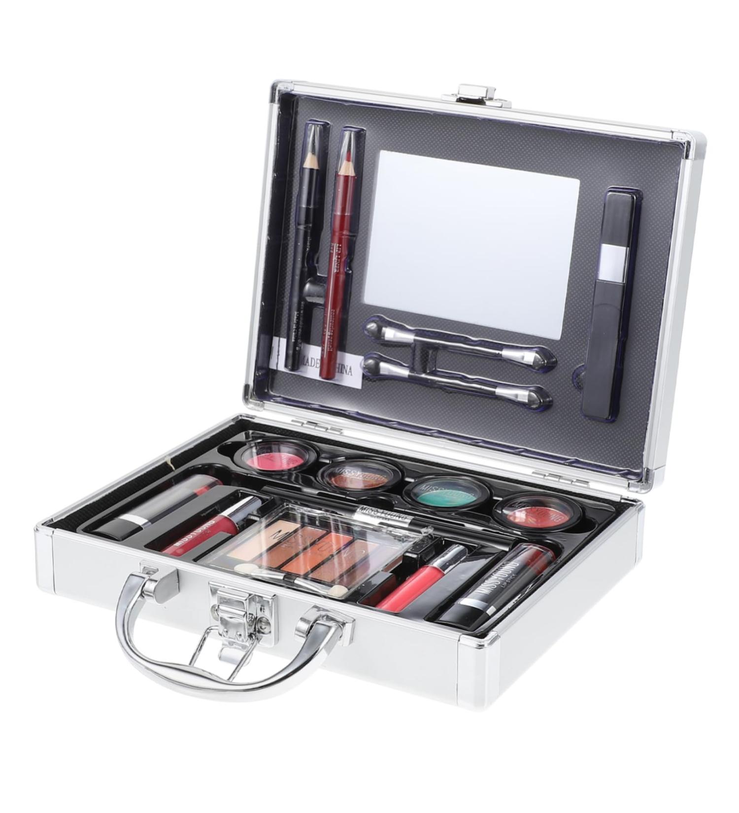 Buy Hemoton Professional Makeup Kit - Complete Set with Brush Eyeshadow Lip Products & Makeup Bag - Ideal for Cosmetology - Ships Internationally - Buy Online on GoSupps.com