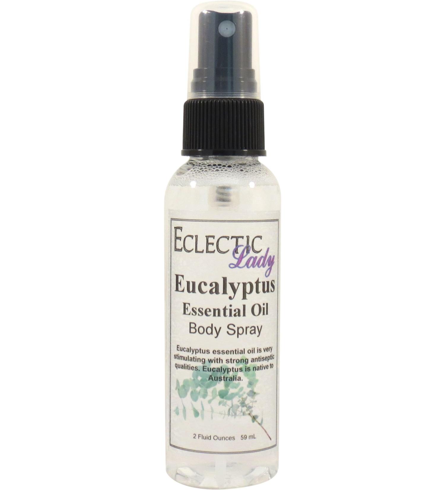 Eucalyptus Essential Oil Body Spray 2 ounces Body Mist for Women with Clean Light & Gentle Fragrance Long Lasting Perfume with Comforting Scent for Men & Women Cologne with Soft Subtle Aroma For 2 Fluid Ounces - Buy Online on GoSupps.com