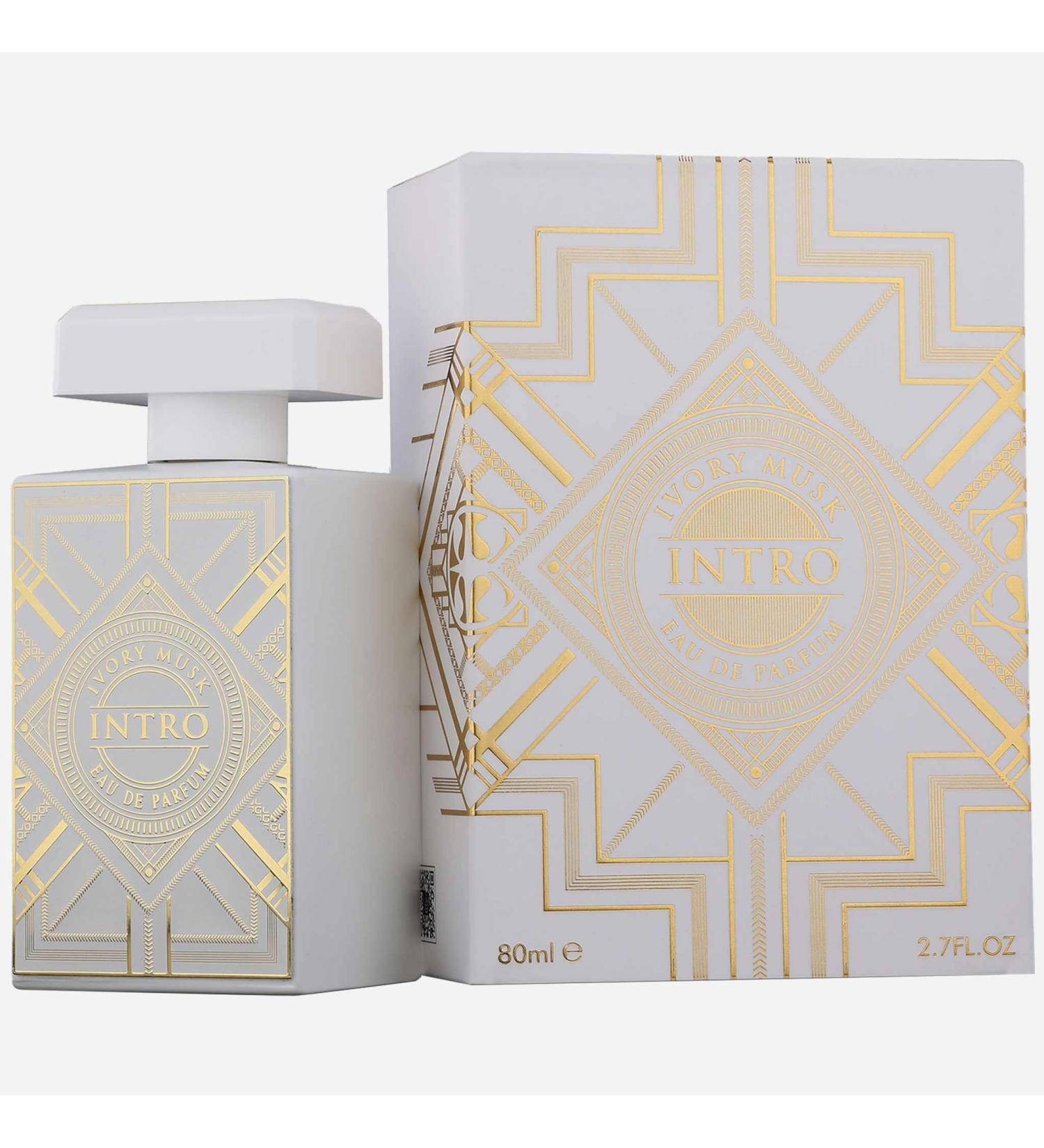 Fragrance World Intro Ivory Musk EDP Perfume 80 ML 3.4 Fl Oz (Pack of 1)