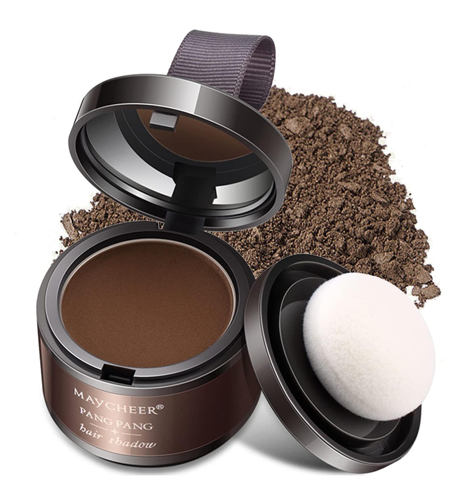 Hairline Powder Hair Shadow Powder Fill Forehead Root Concealer Instantly Conceals Hair for Dark Brown Hair Windproof Waterproof Sweat-Proof Hair Touch-Up for Natural Looking - Buy Online on GoSupps.com