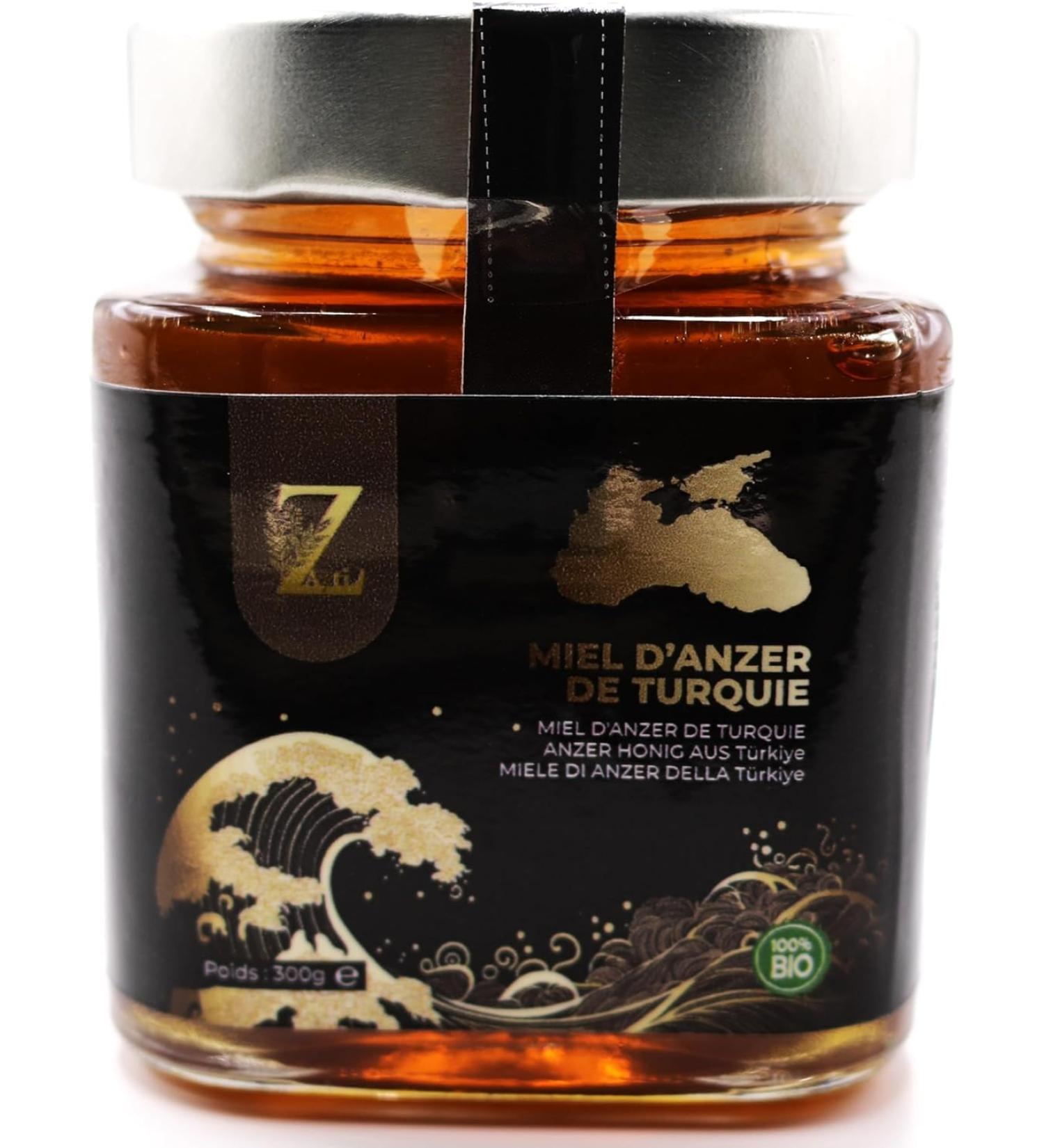 Turkish Anzer Honey 300g - a rare and unique honey - 100% Natural Harvested in the Black Sea region. - Buy Online on GoSupps.com