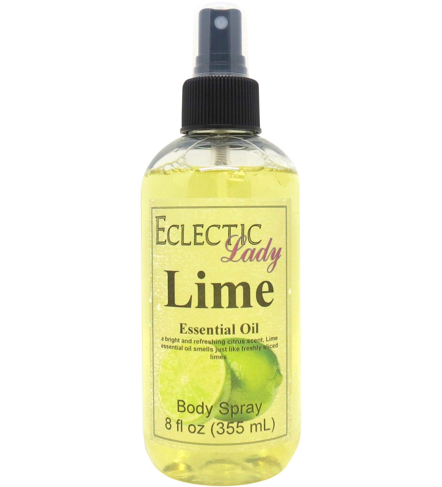 Lime Essential Oil Body Spray 8 ounces Body Mist for Women with Clean Light & Gentle Fragrance Long Lasting Perfume with Comforting Scent for Men & Women Cologne with Soft Subtle Aroma For Daily 8 Fluid Ounces - Buy Online on GoSupps.com