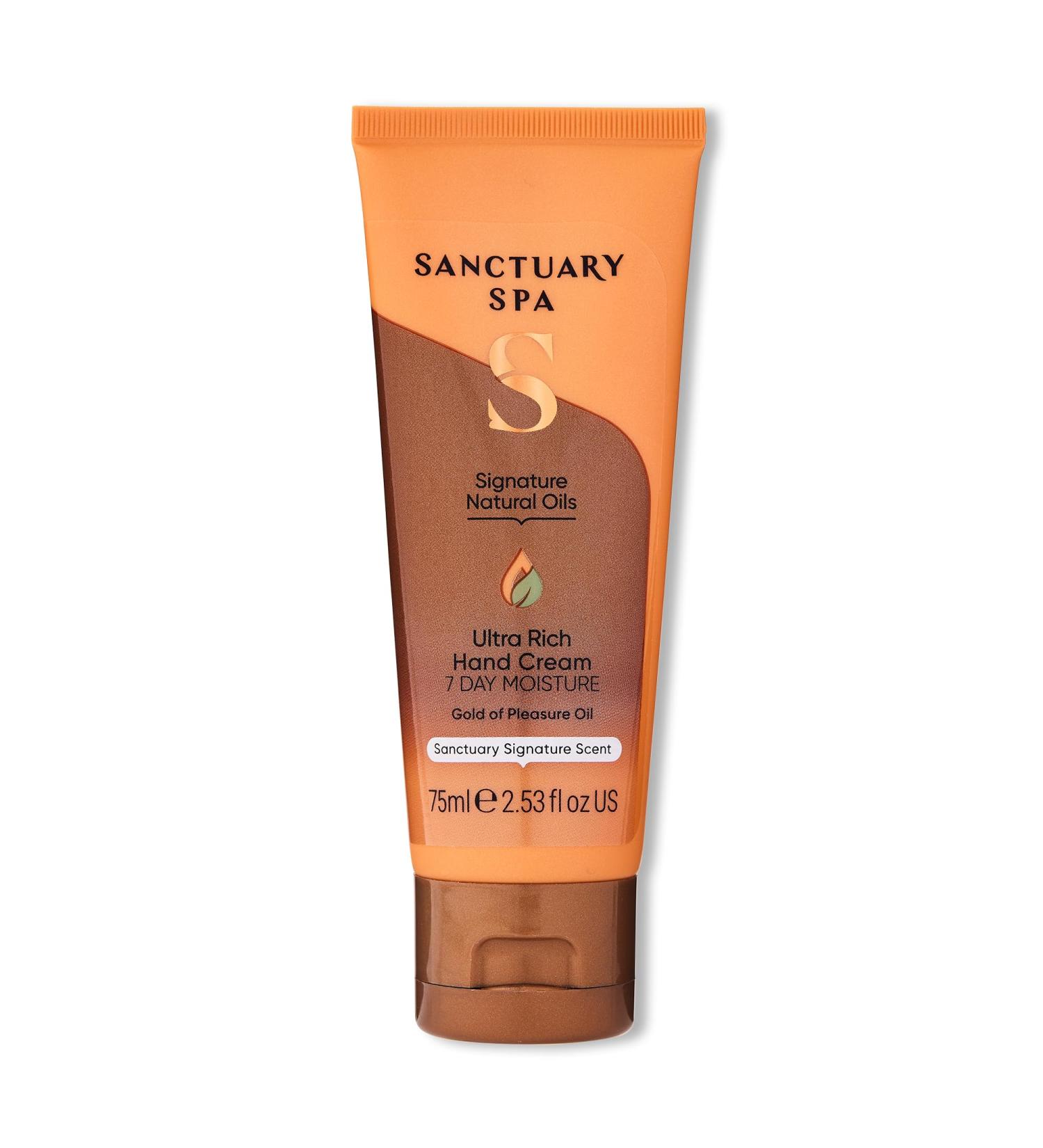 Sanctuary Spa good Hand Cream for Very Dry Hard Working Hands No Mineral Oil Cruelty Free and Vegan Hand Cream with Shea Butter 75 ml - Buy Online on GoSupps.com