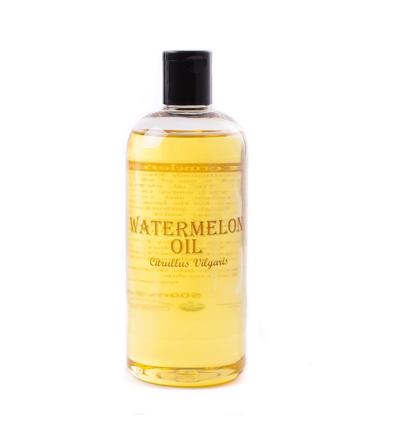 Mystic Moments Watermelon Carrier Oil - 1 Litre | Pure & Natural Vegan GMO Free | Ideal for Hair Face Nails Aromatherapy & Massage - Buy Online on GoSupps.com