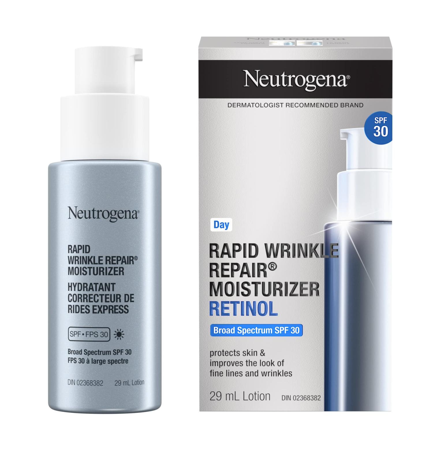 Neutrogena Anti Aging Retinol Face Cream SPF 30 Rapid Wrinkle Repair Moisturizer 29 ml Face Cream - Day (SPF 30) - Buy Online on GoSupps.com