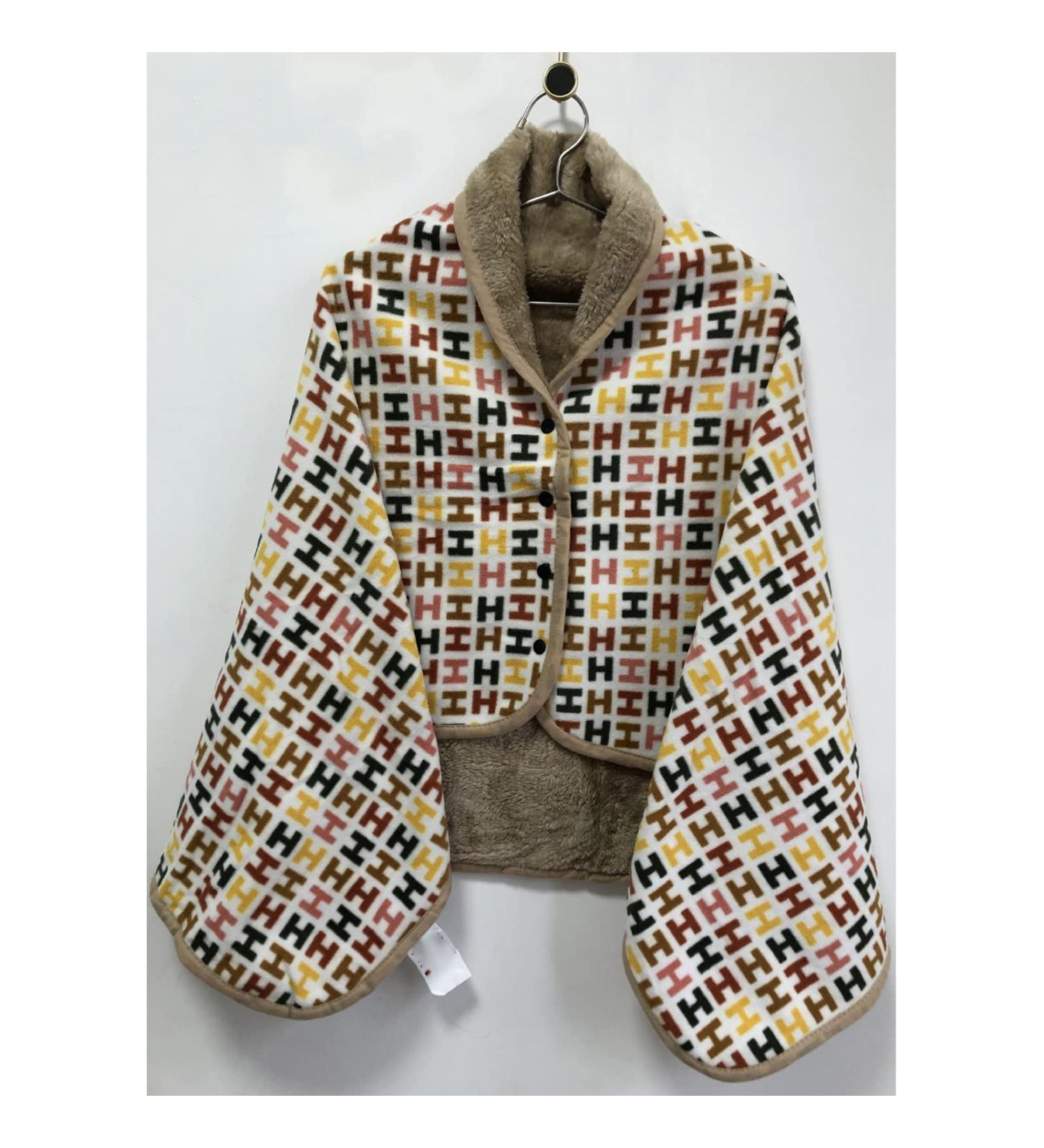 Scarf Blanket for Adults Flannel Lining Warm Blanket Wheelchair Poncho Knee Blanket Leg Blanket for Wheelchair Portable Warm Blanket Wheelchair Accessories - Buy Online on GoSupps.com