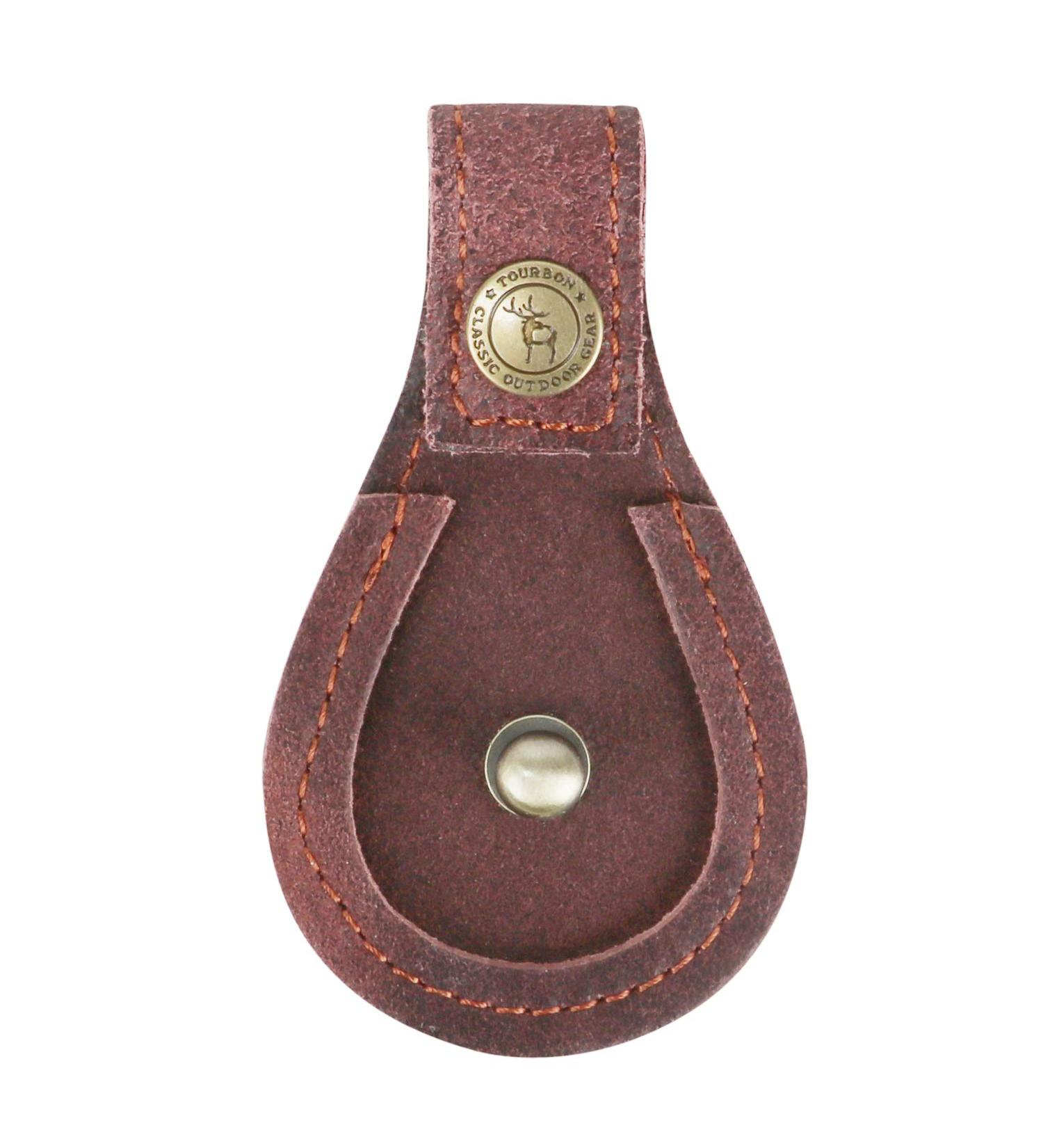 Tourbon Hunting Shooting Brown Real Leather Toe Protector Pad - Premium Barrel Rest for Precision & Comfort - Buy Online on GoSupps.com