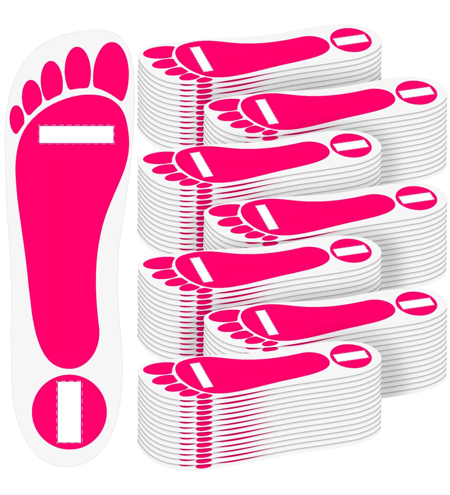 Buy Nuenen 120 Pairs Disposable Spray Tan Feet Pads - Protectors for Sunless Tanning | Adhesive Foot Tent Protection (240 Feet Pink) - International Shipping Available - Buy Online on GoSupps.com